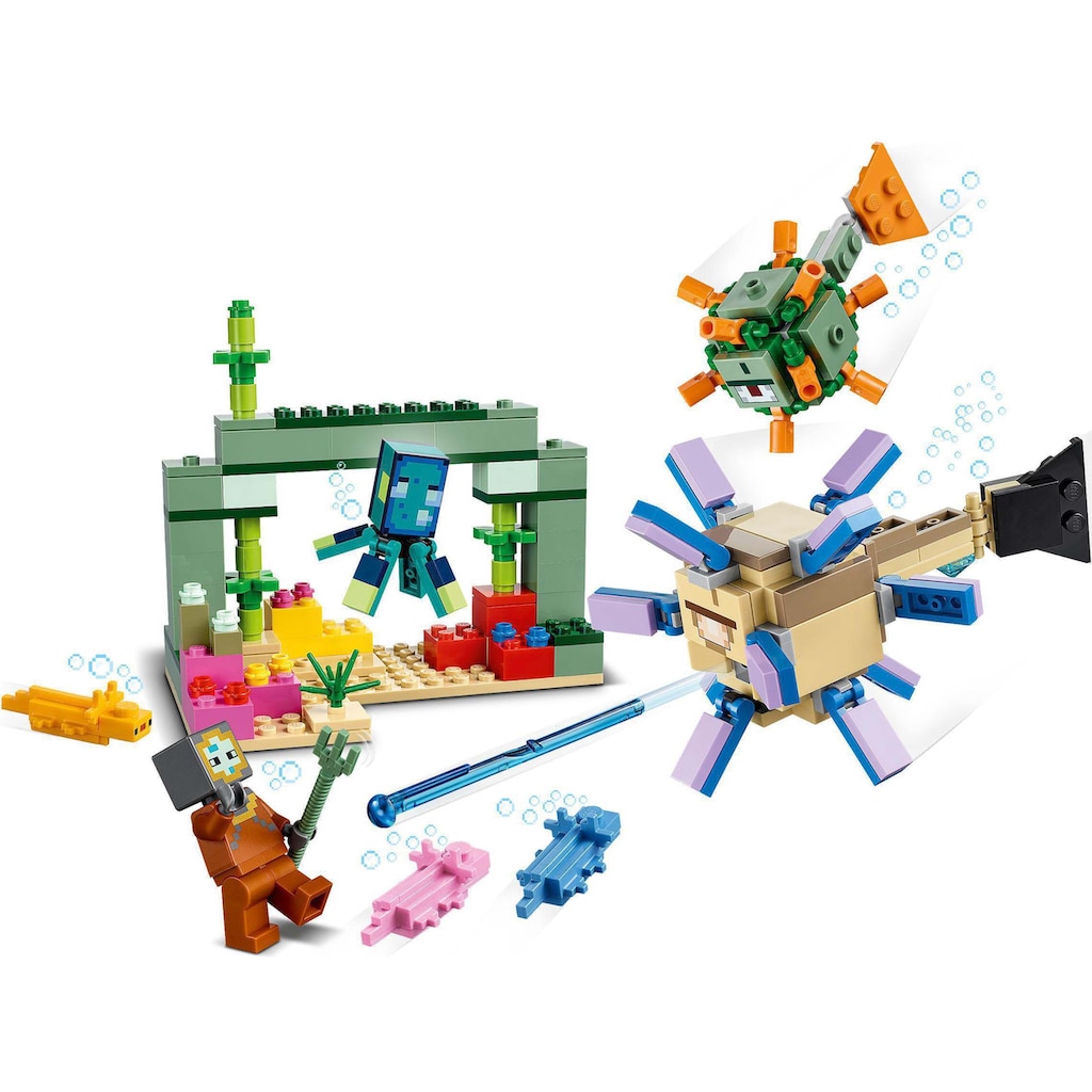 LEGO® Konstruktionsspielsteine »Das Wächterduell (21180), LEGO® Minecraft™«, (255 St.)