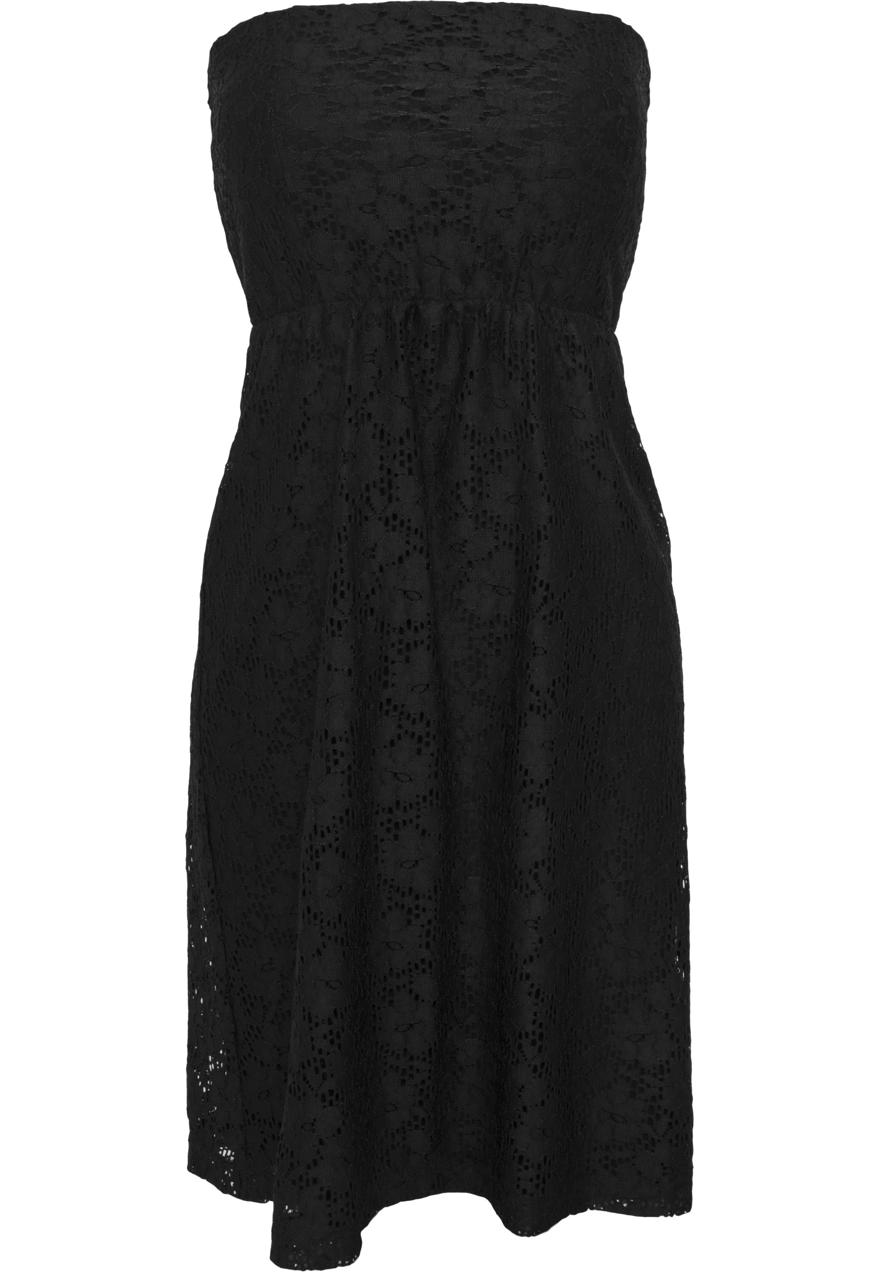 URBAN CLASSICS Shirtkleid "Urban Classics Damen Ladies Laces Dress" 1 Stk. günstig online kaufen
