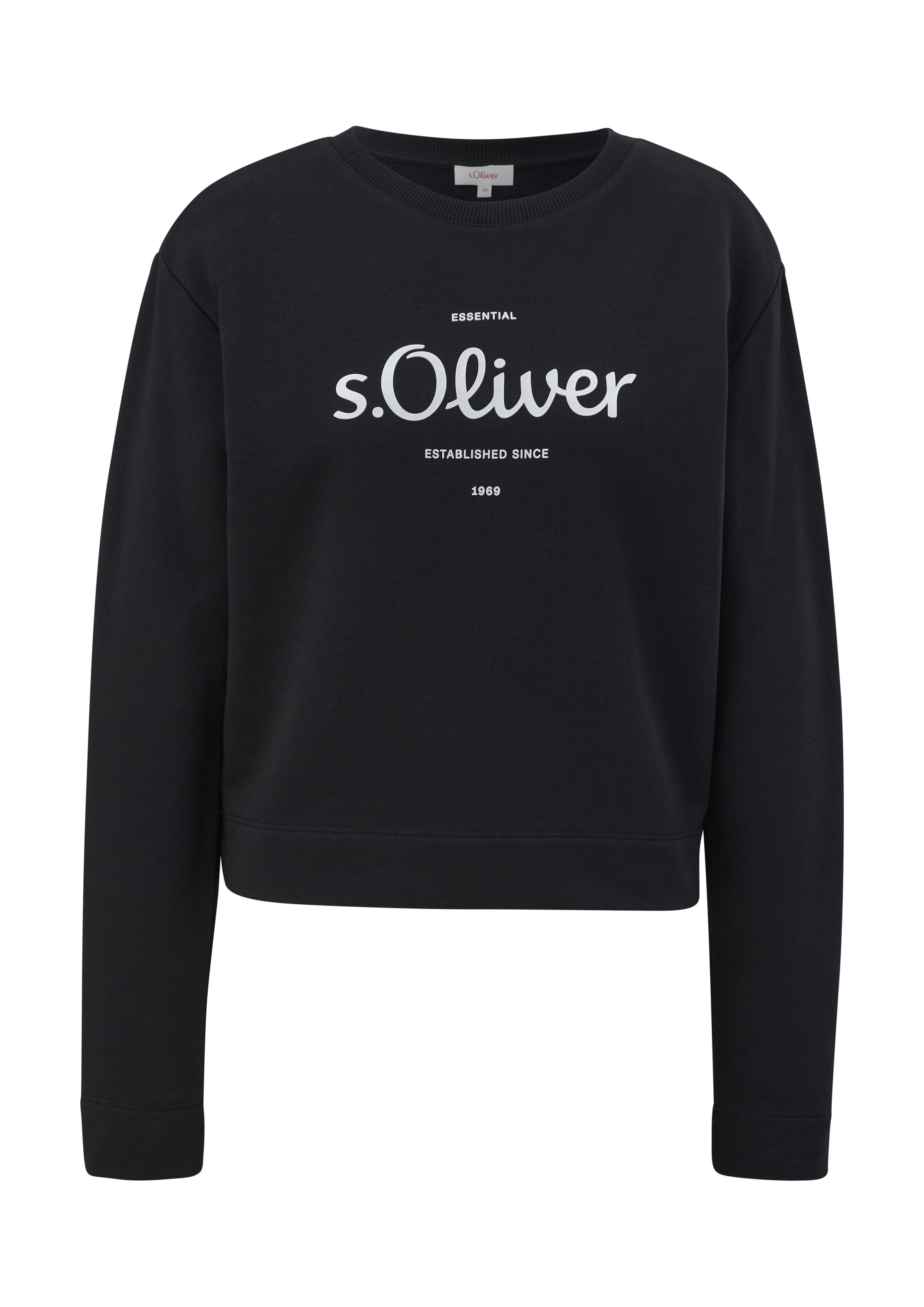 s.Oliver Sweatshirt, mit dem Logonamen vorne für kaufen | BAUR