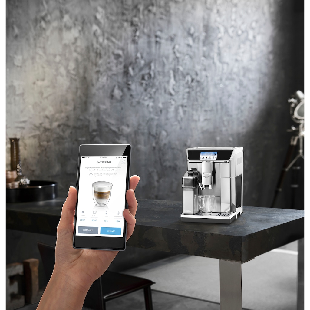 De'Longhi Kaffeevollautomat »PrimaDonna Elite ECAM 656.75.MS«, App-Steuerung