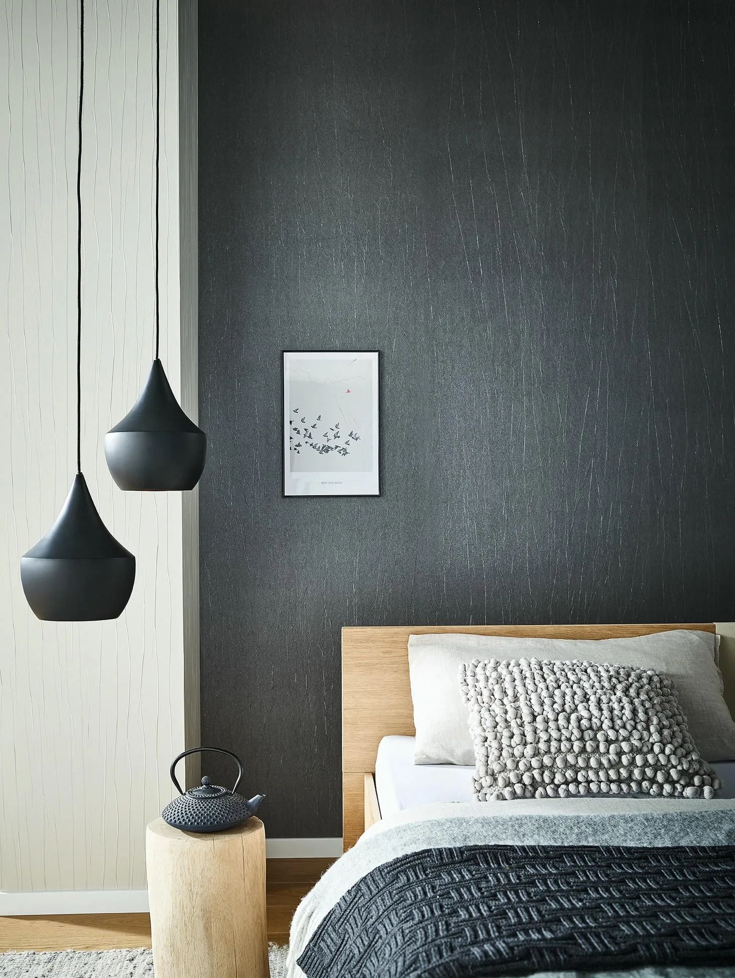 Marburg "Tapete Crushed Shimmer" Crushoptik geprägt moderne Vliestapete für Wohnzimmer Schlafzimmer Küche