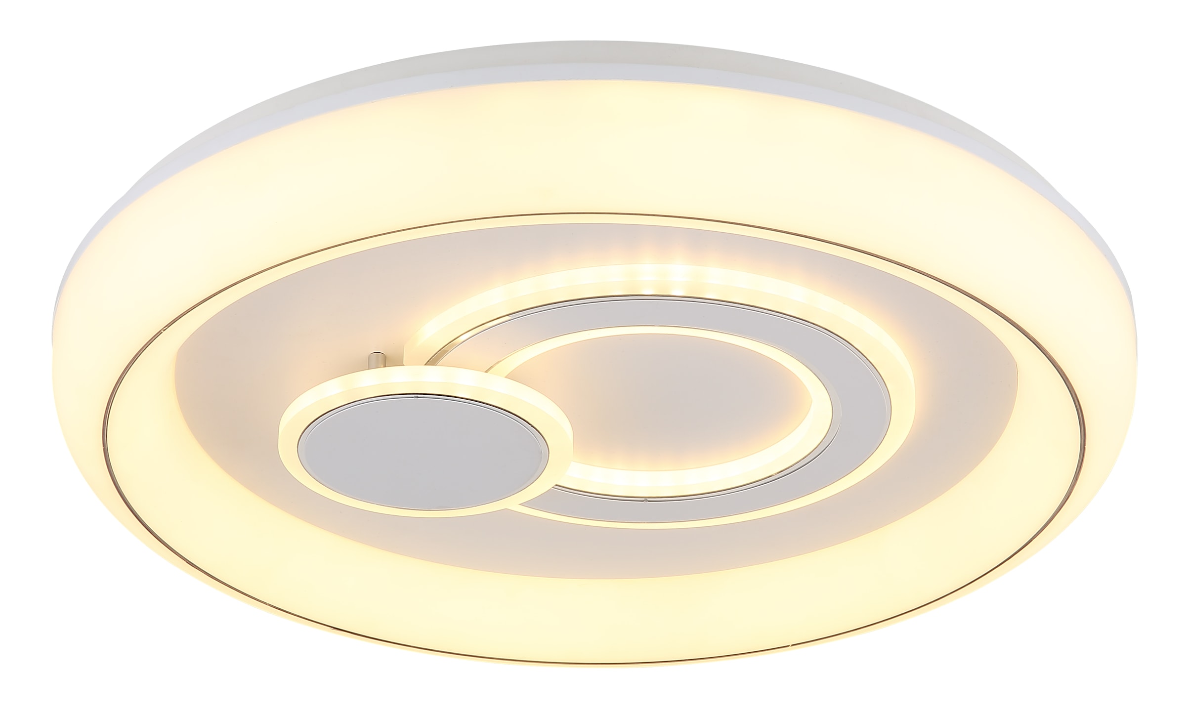 GLOBO LIGHTING Deckenleuchte »RUIZ« LED-Modul 1 Stk. warmweiß - kaltweiß Deckenlampe Wohnzimmer-Leuchte Schlafzimmer-Leuchte Flur Küche