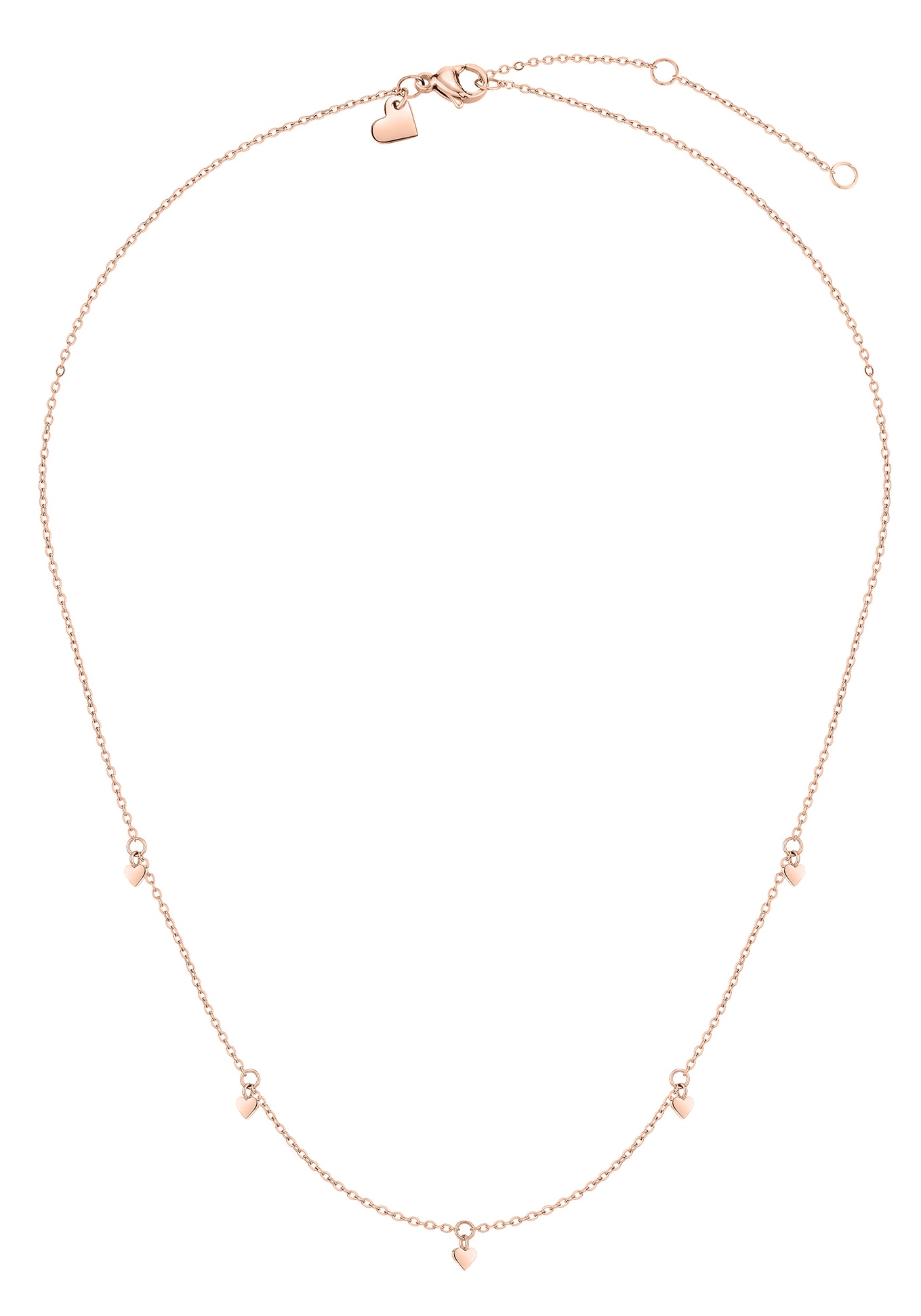 Tamaris Kette mit Anhänger »Herzen TJ-0116-N-45 TJ-0117-N-45 TJ-0118-N-45« SV9103
