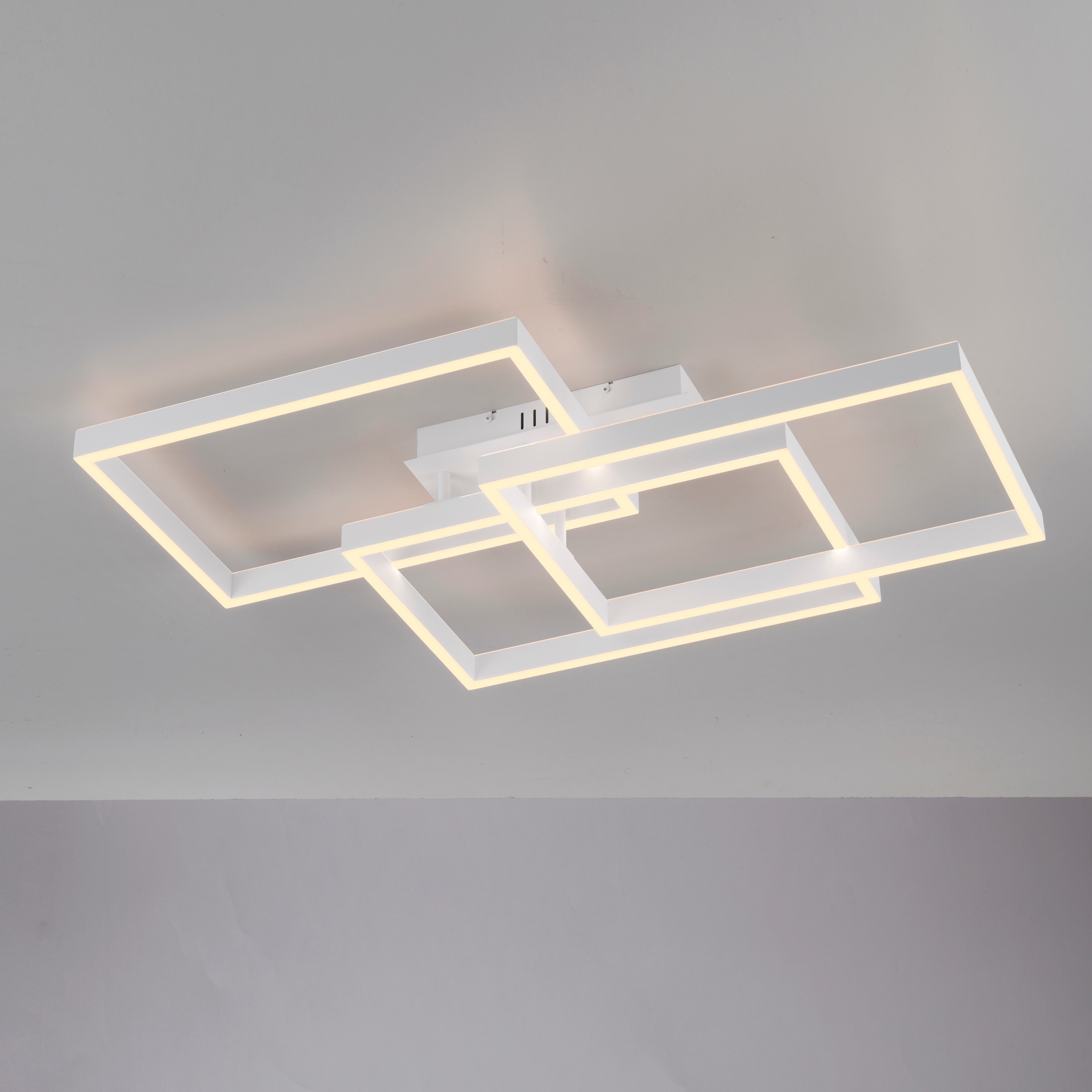 Paul Neuhaus LED Deckenleuchte »PAAN« LED-Board 1 Stk. warmweiß - kaltweiß CCT(2700-5000K), dimmbar über Funk-Fernbedienung, Memoryfunktion