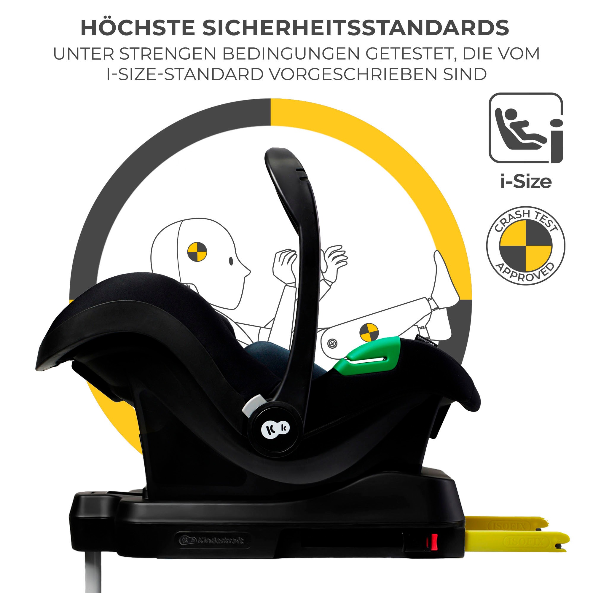 Kinderkraft Autokindersitz »MINK PRO i-Size + MINK FX Basis Set«