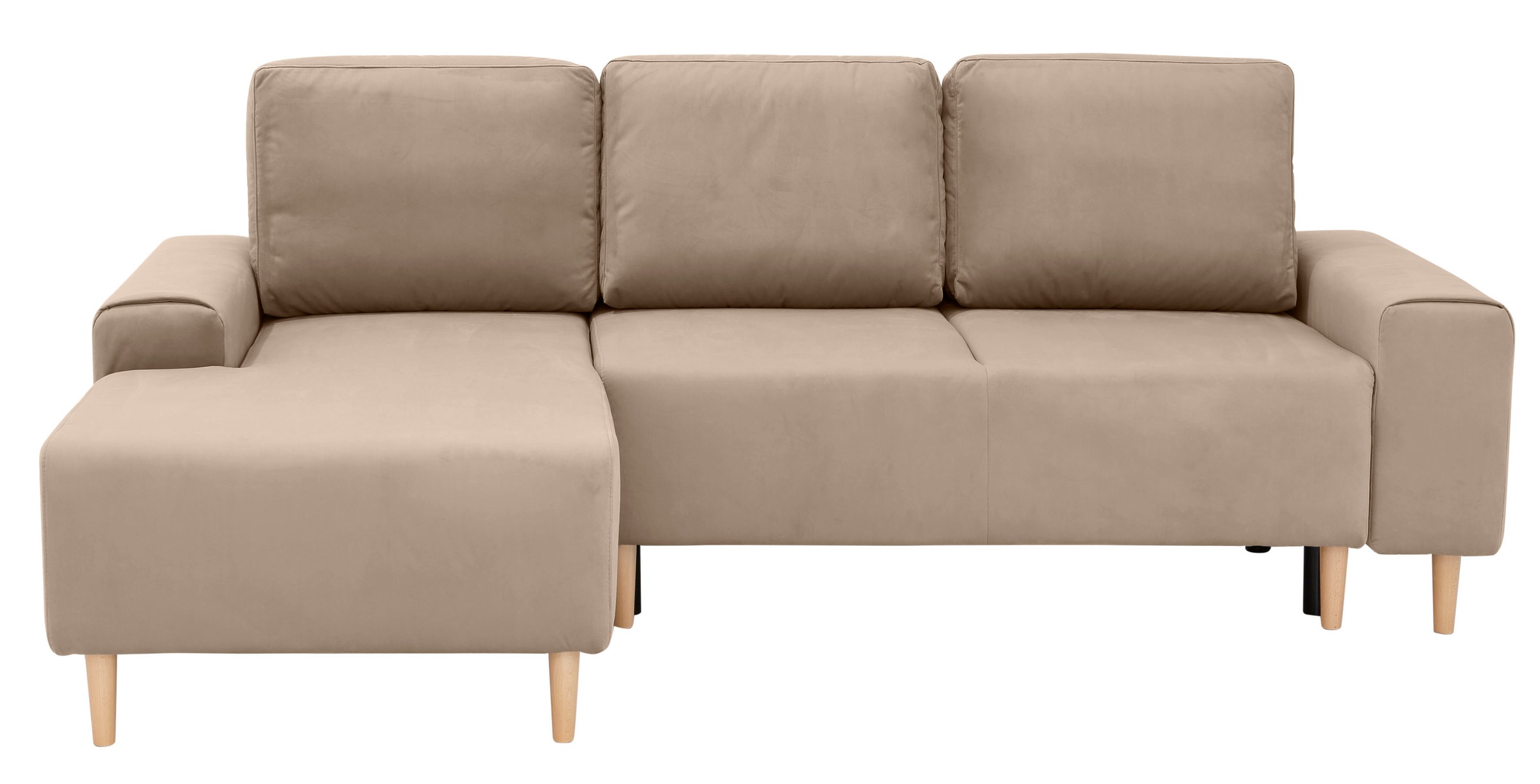 Home affaire Ecksofa "Samu L-Form" wahlweise mit Bettfunktion und Bettkasten