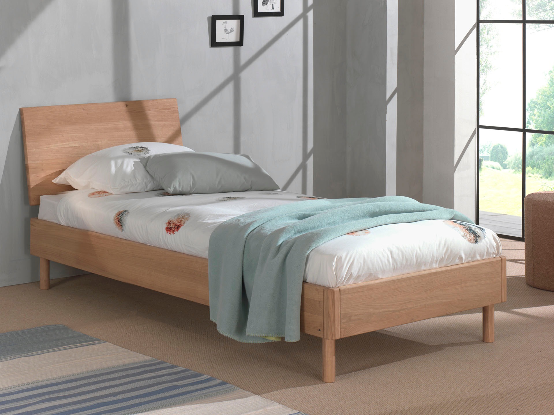 Home affaire Einzelbett "Forrest, mit oder ohne Polsterkopfteil, in moderne günstig online kaufen