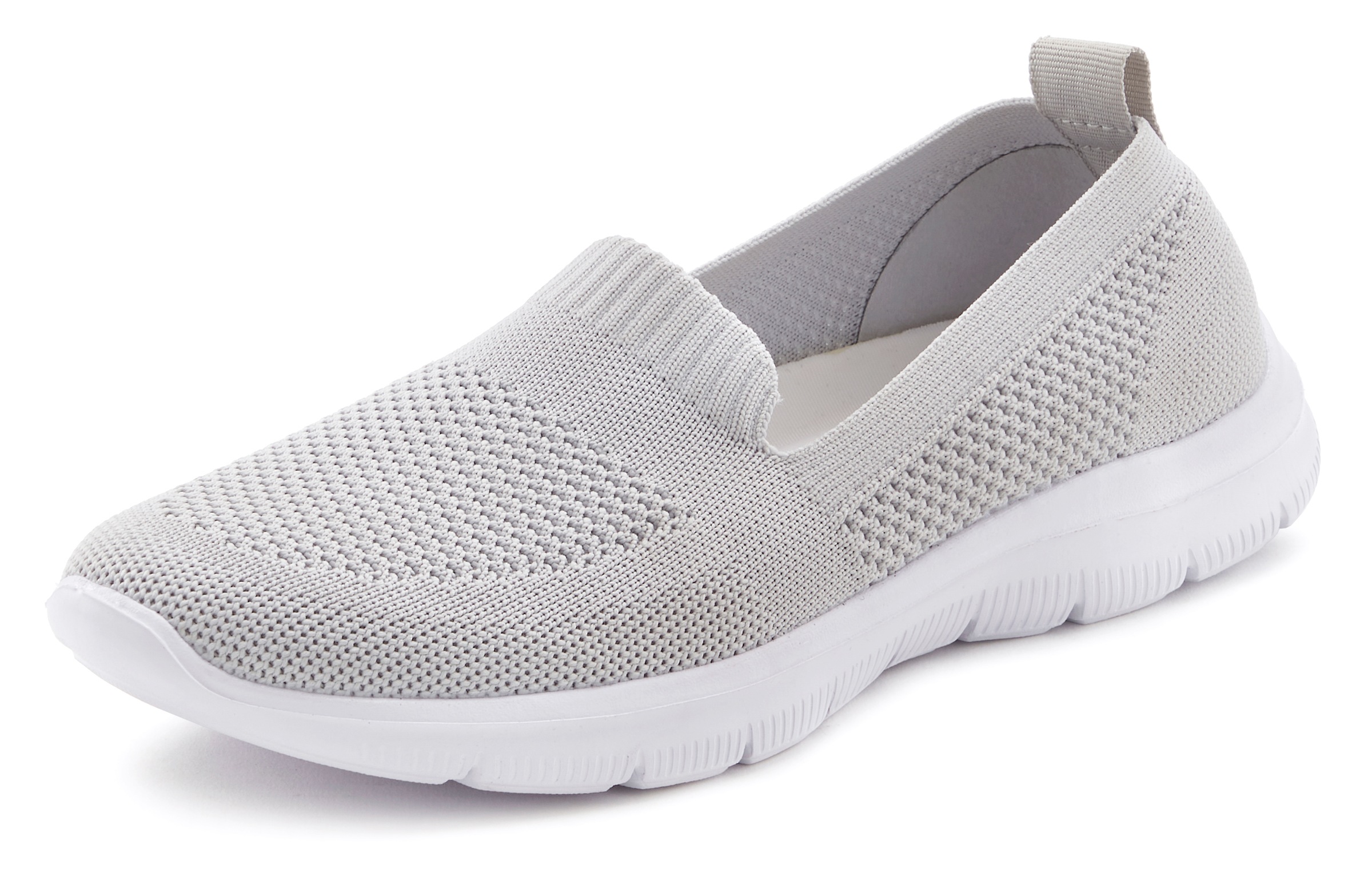 LASCANA Slipper, Slip-On-Sneaker, Halbschuh, ultraleichter Sneaker, VEGAN günstig online kaufen