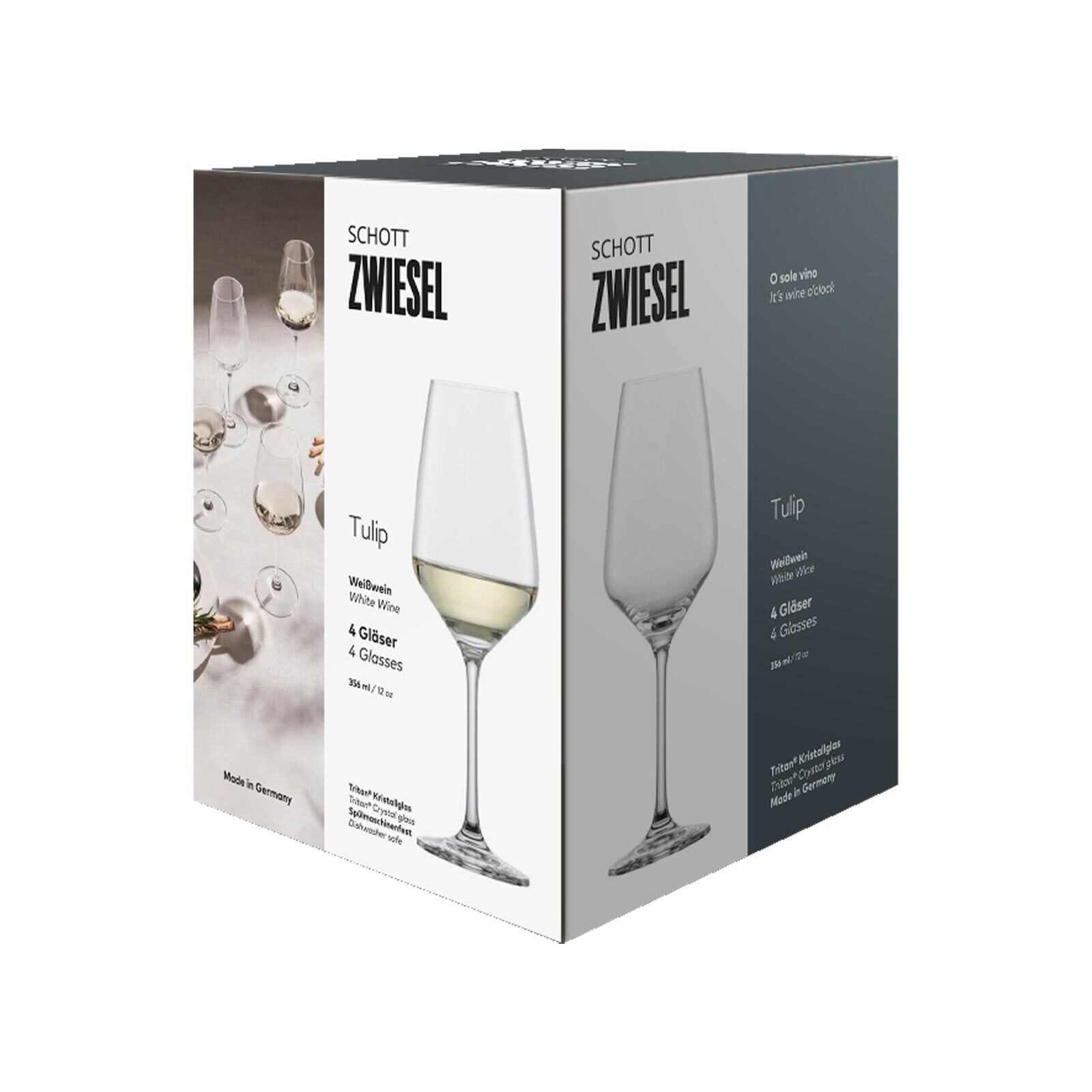 SCHOTT-ZWIESEL Weißweinglas »Weißweingläser Tulip 356 ml 4er Set transparent«
