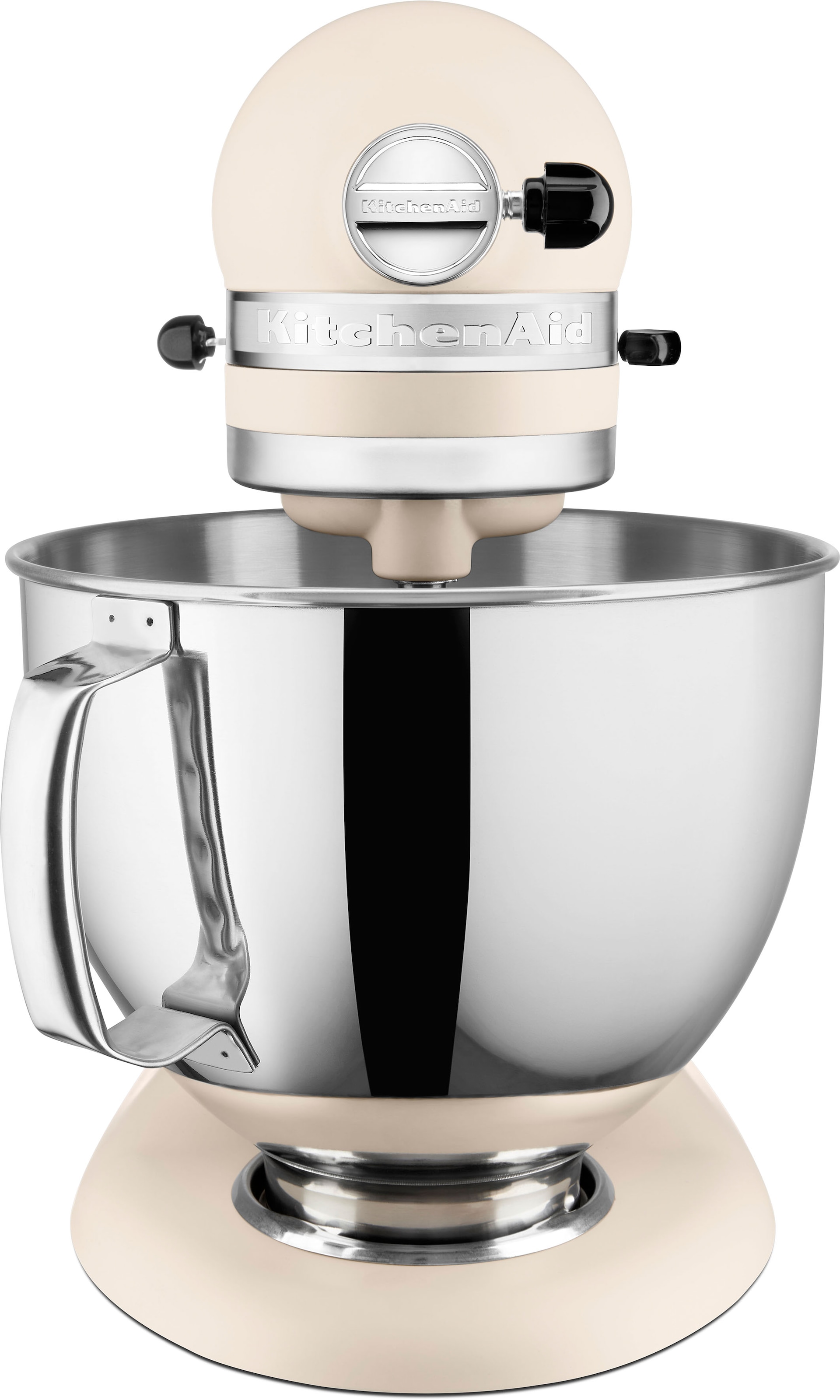 KitchenAid Küchenmaschine »5KSM125EFL FRESH LINEN«, Gratis Fleischwolf/ Spritzgebäckvorsatz, Schüssel, (Wert ca. 238,-UVP) | BAUR