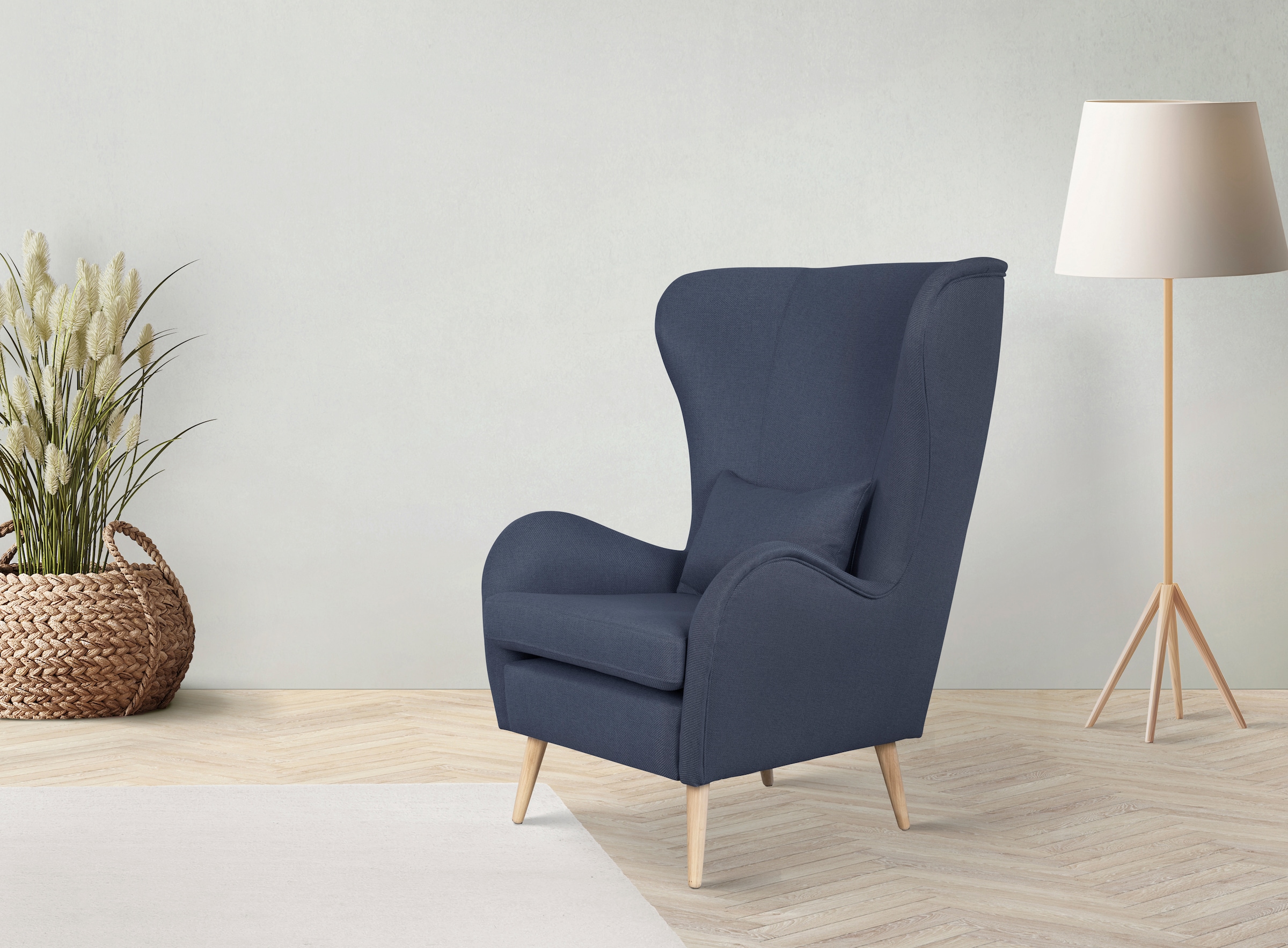Guido Maria Kretschmer Home&Living Sessel »Charles«, groß und gemütlich in modernem Design