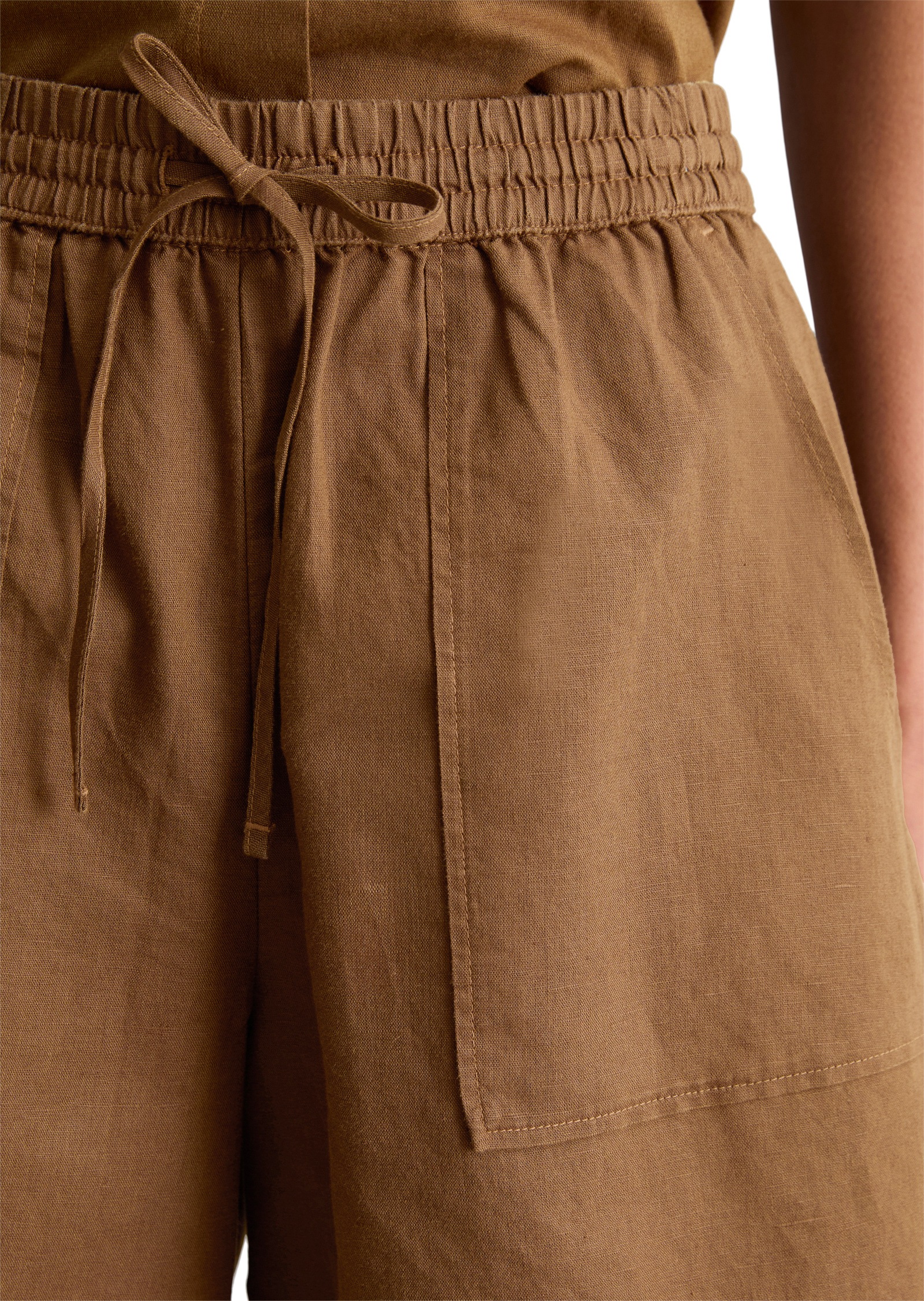 Marc O'Polo DENIM Shorts »aus Leinen-Baumwolle-Mix«
