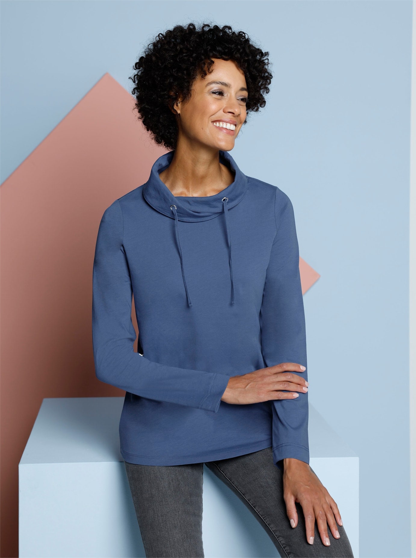 Classic Basics Langarmshirt "Shirt" 1 Stk. tlg. günstig online kaufen