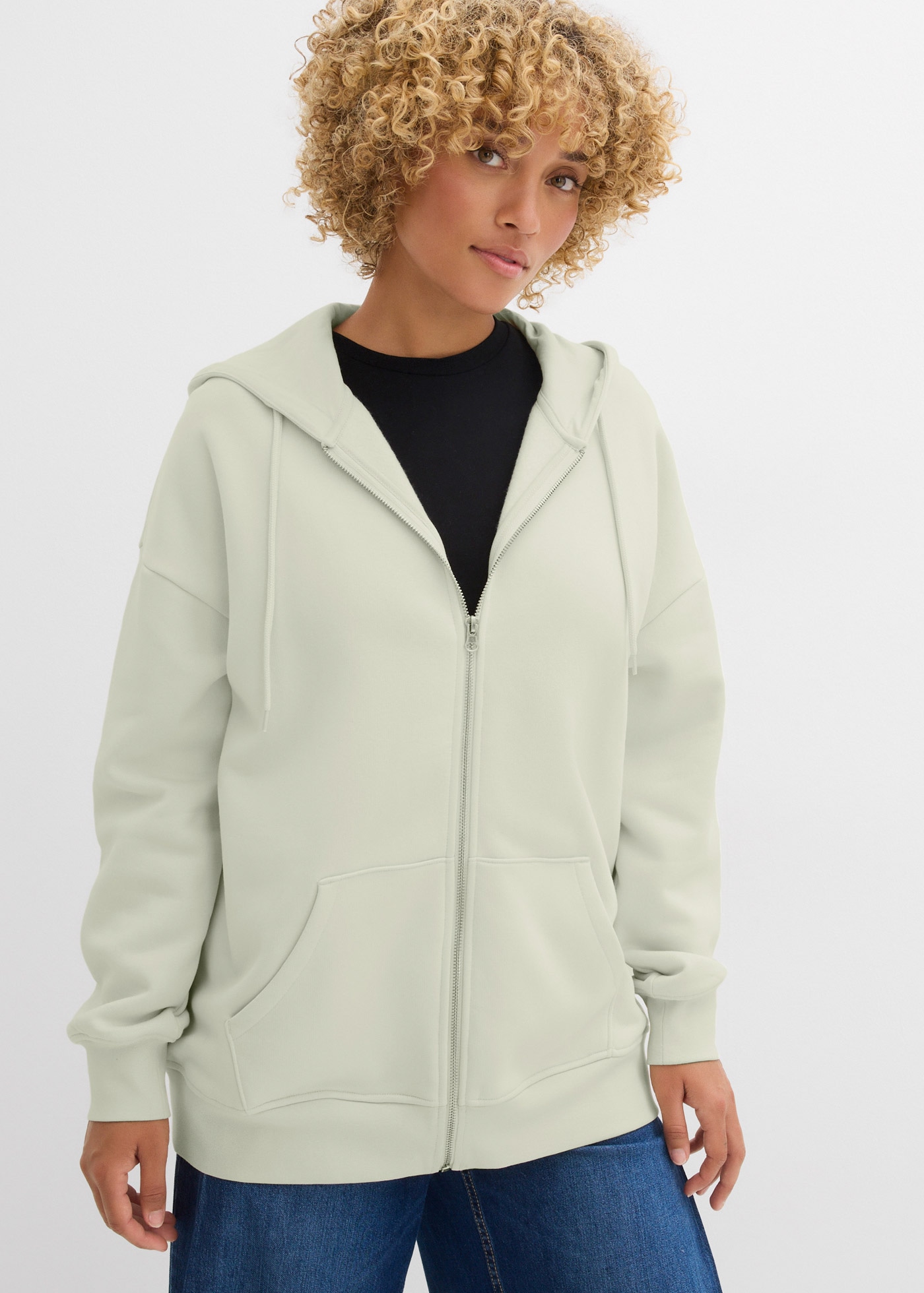 bonprix Kapuzensweatjacke "Kapuzen-Sweatjacke", Kapuzen-Sweatjacke günstig online kaufen