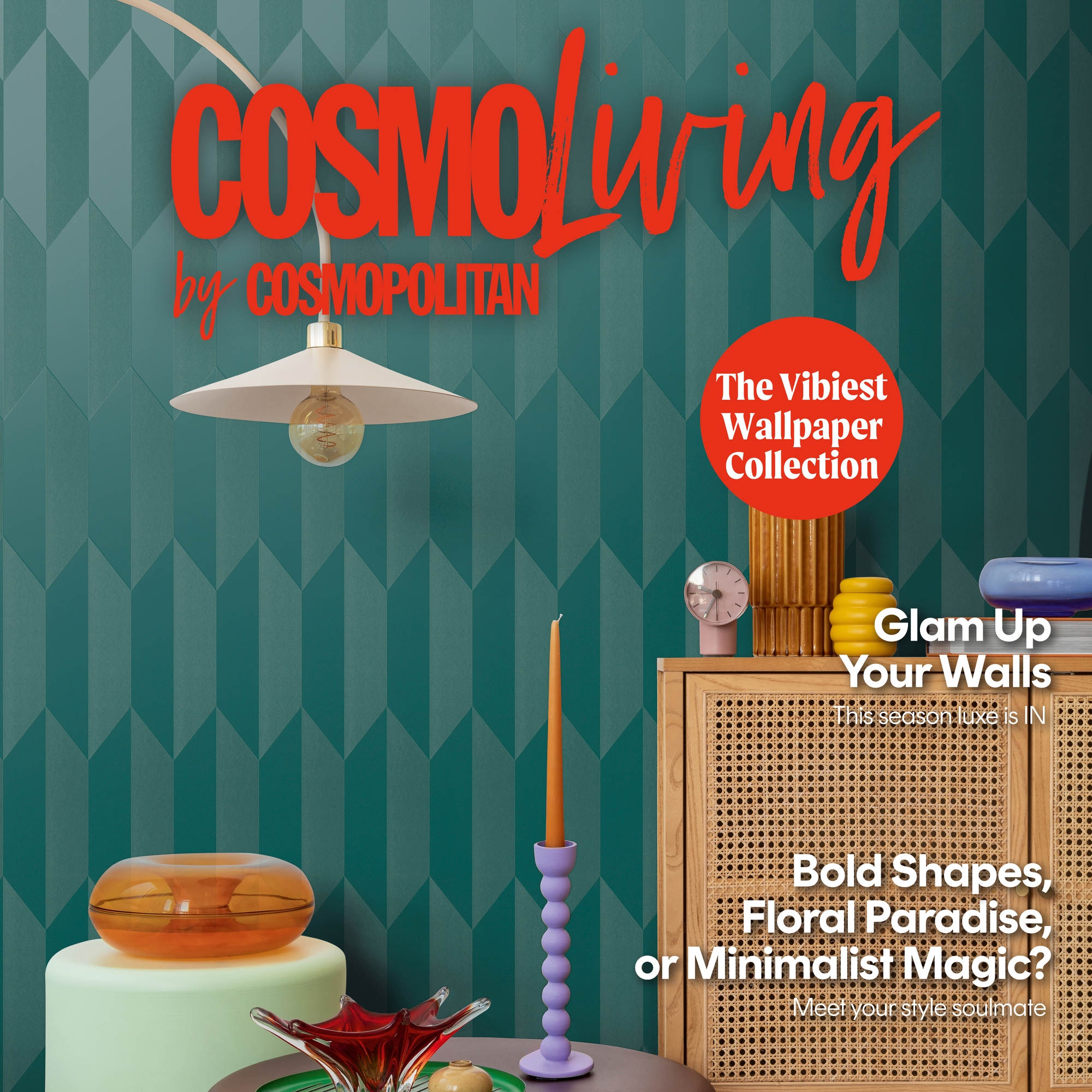 CosmoLiving by Cosmopolitan Vliestapete »Graphic Groove-Playful Tapete« glänzend strukturiert Geometrisches Design mit modernem 3D-Effekt