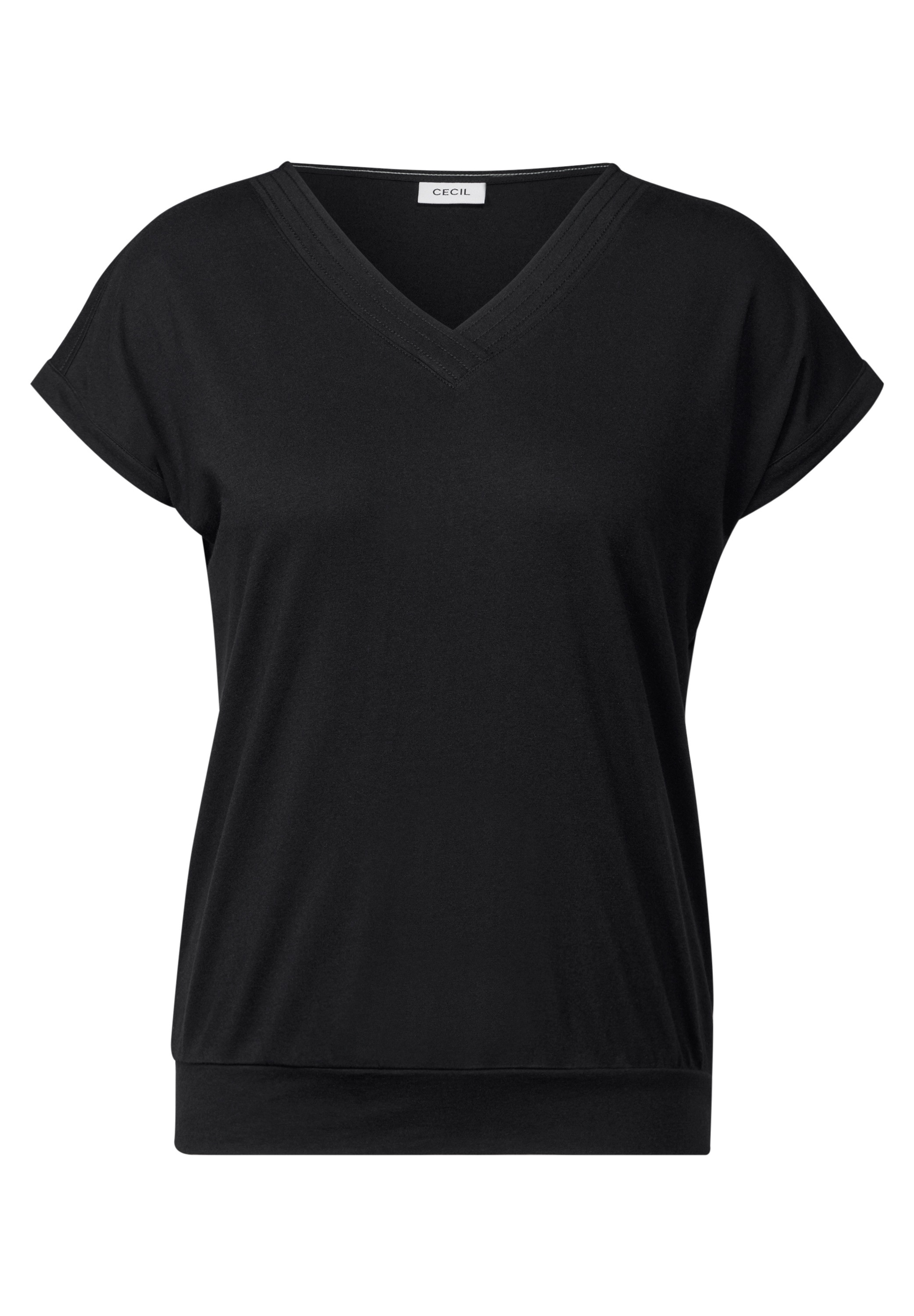Cecil T-Shirt, im soften Baumwoll-Mix