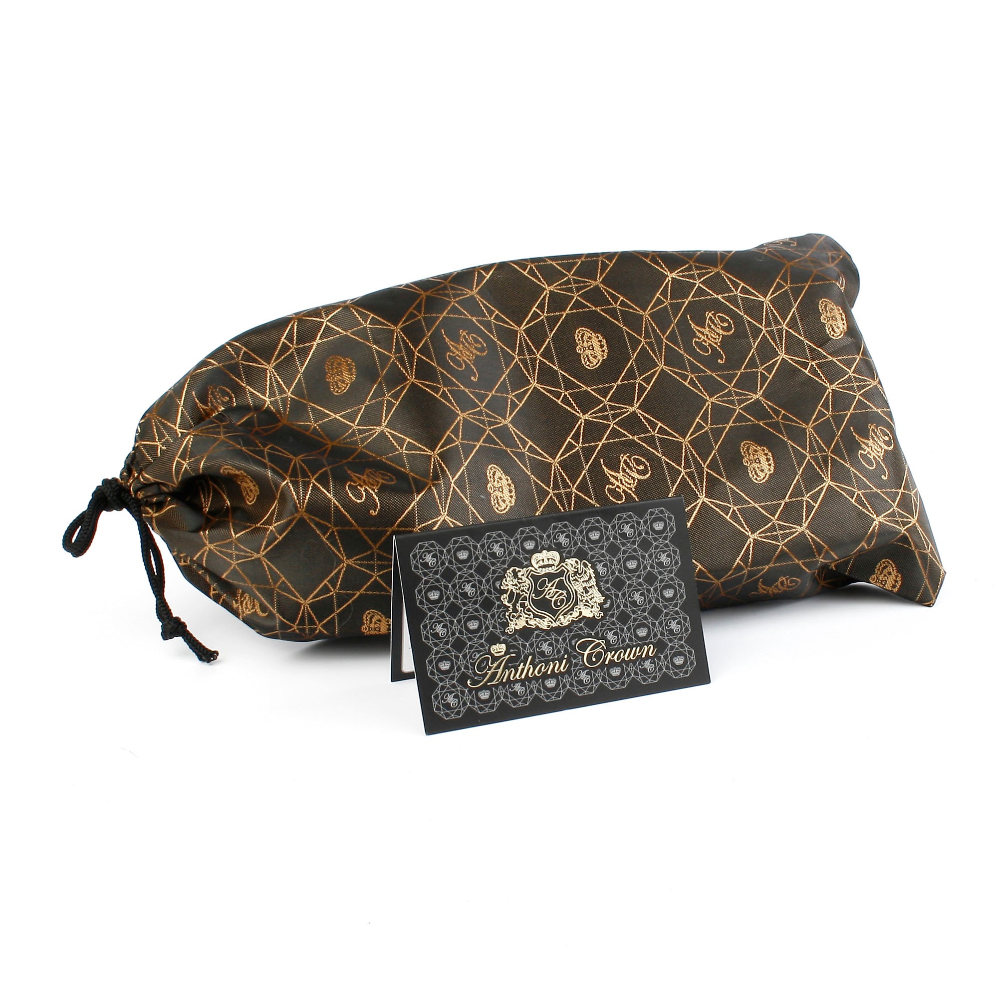 Anthoni Crown Ledergürtel, im Metallic-Look, maritimer Schließe