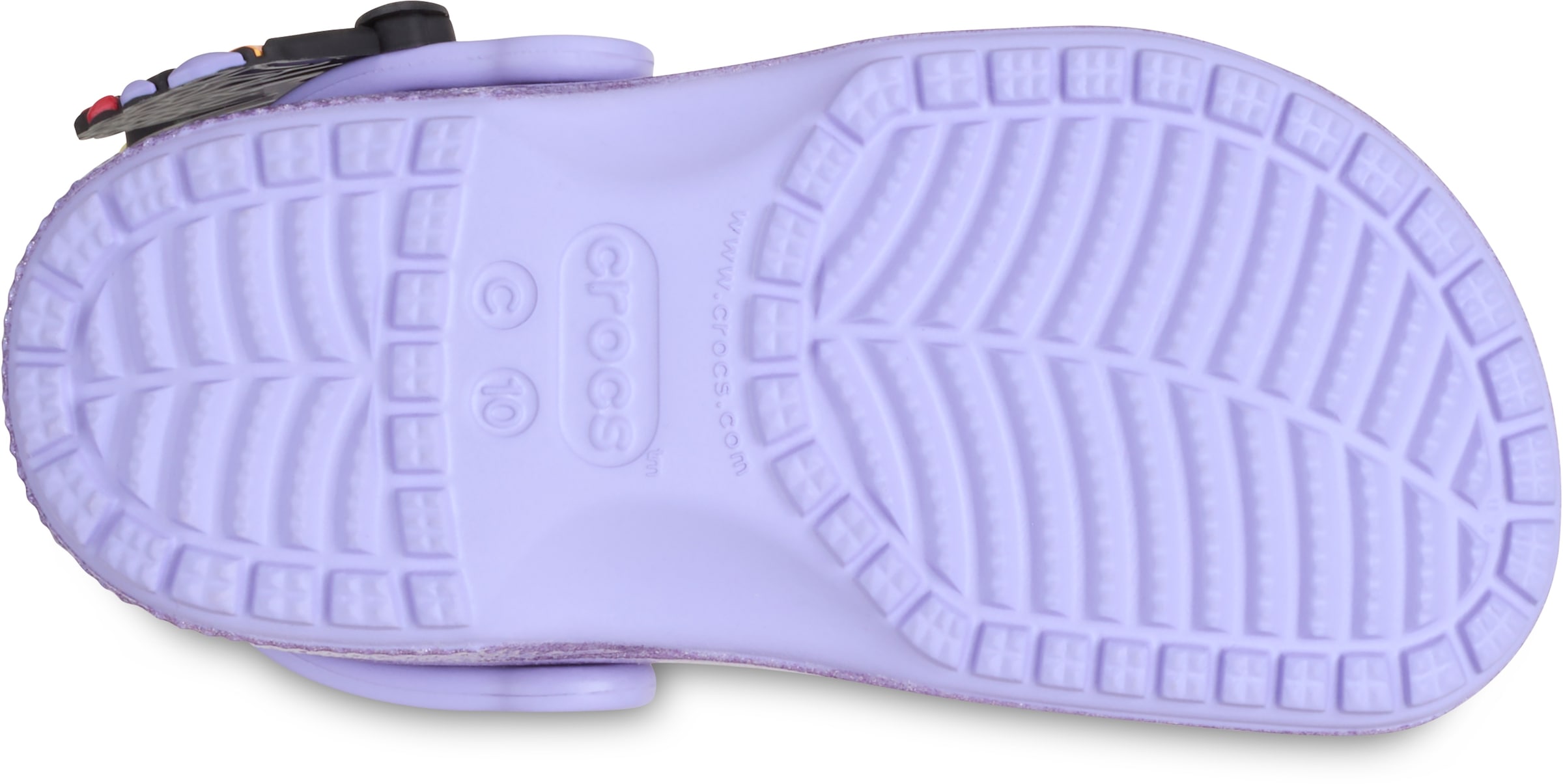 Crocs Clog »Classic IAM Butter Fly«, Sandale, Hausschuh mit Glitzer