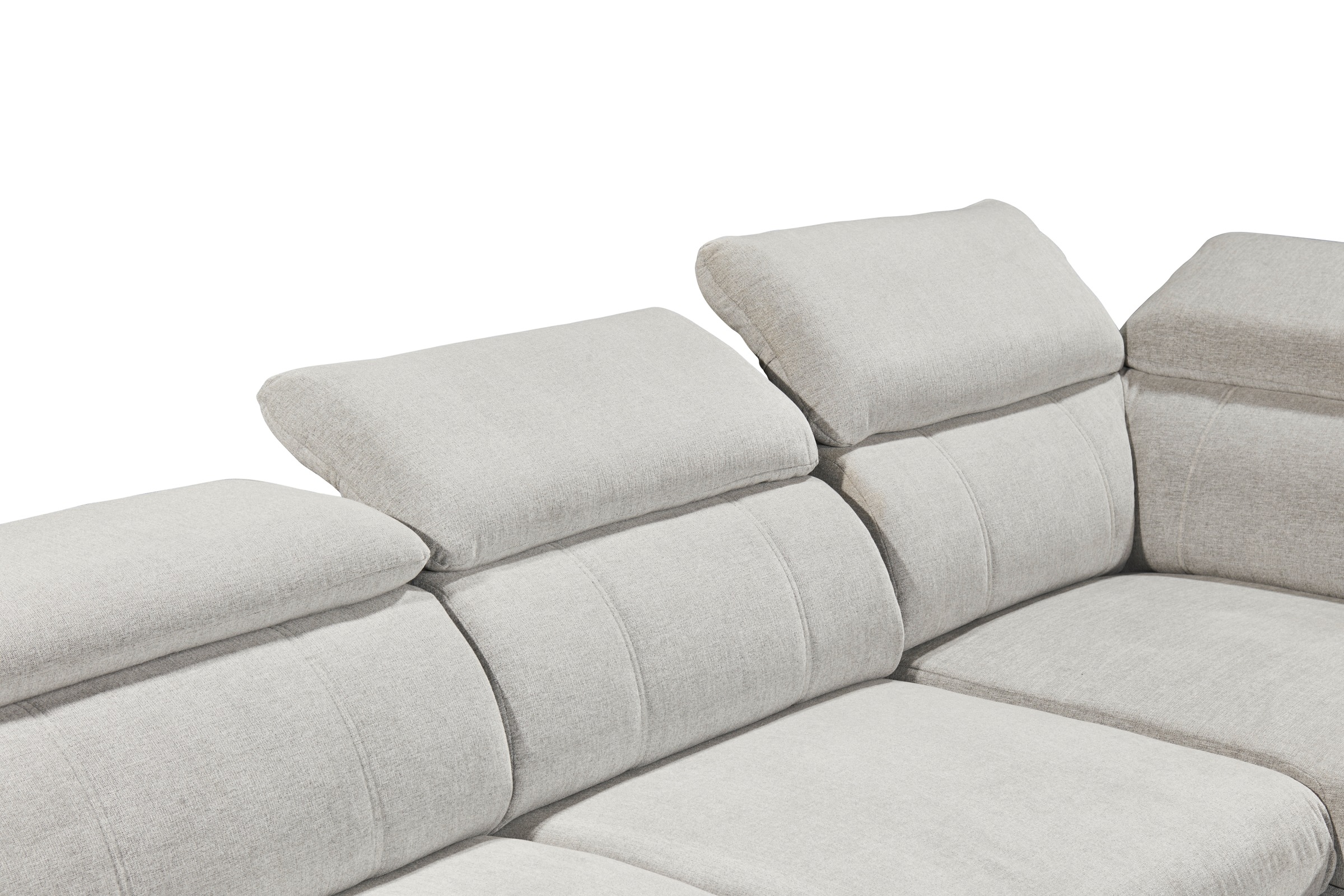 ED EXCITING DESIGN Ecksofa »Albany L-Form«, mit Bettfunktion, Bettkasten & Kopfteilverstellung