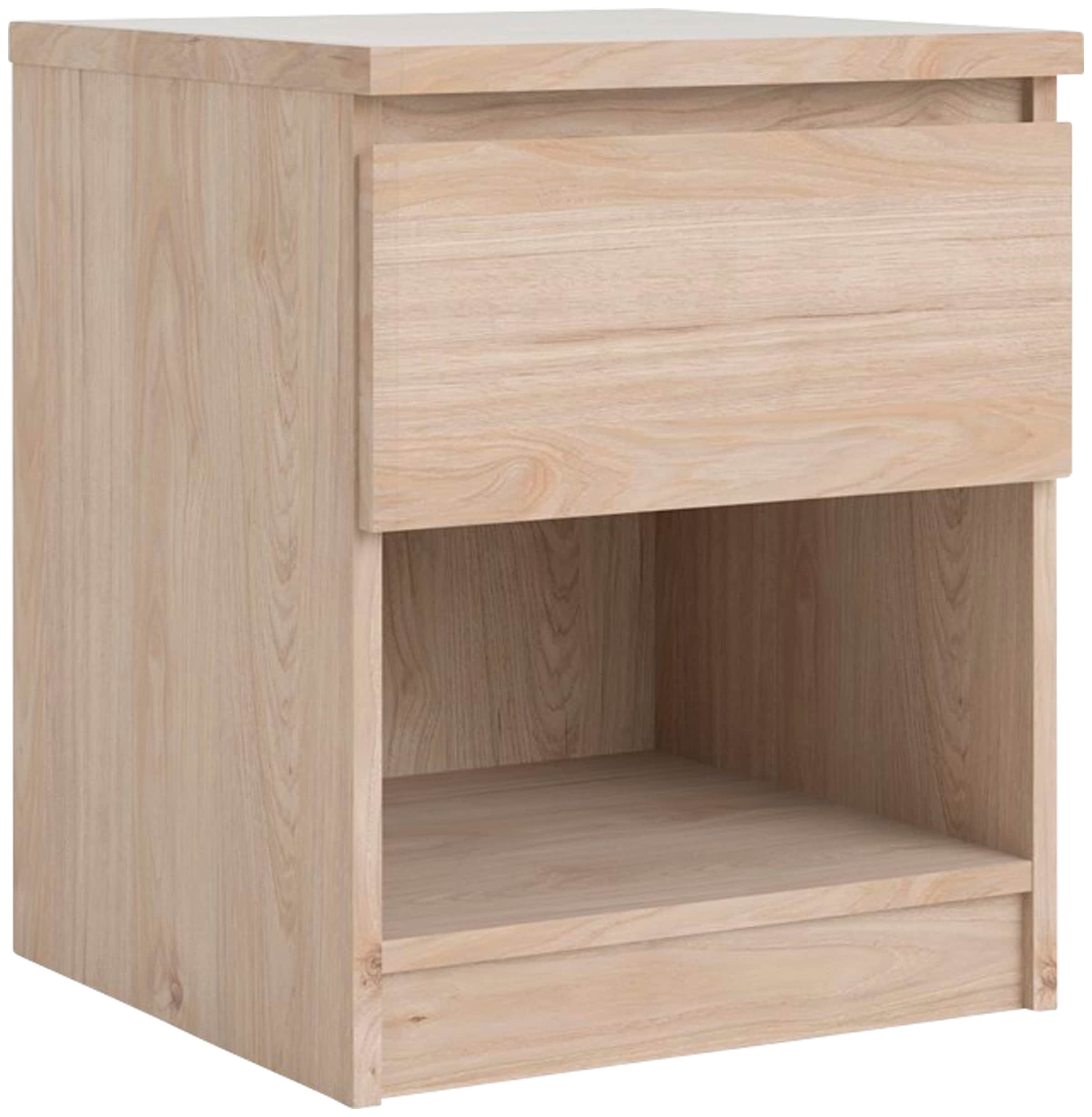 Home affaire Nachttisch "Naia, Nachtkommode, Nachtschrank, Beistelltisch" mit 1 Schublade, Breite 40 cm, Höhe 50 cm