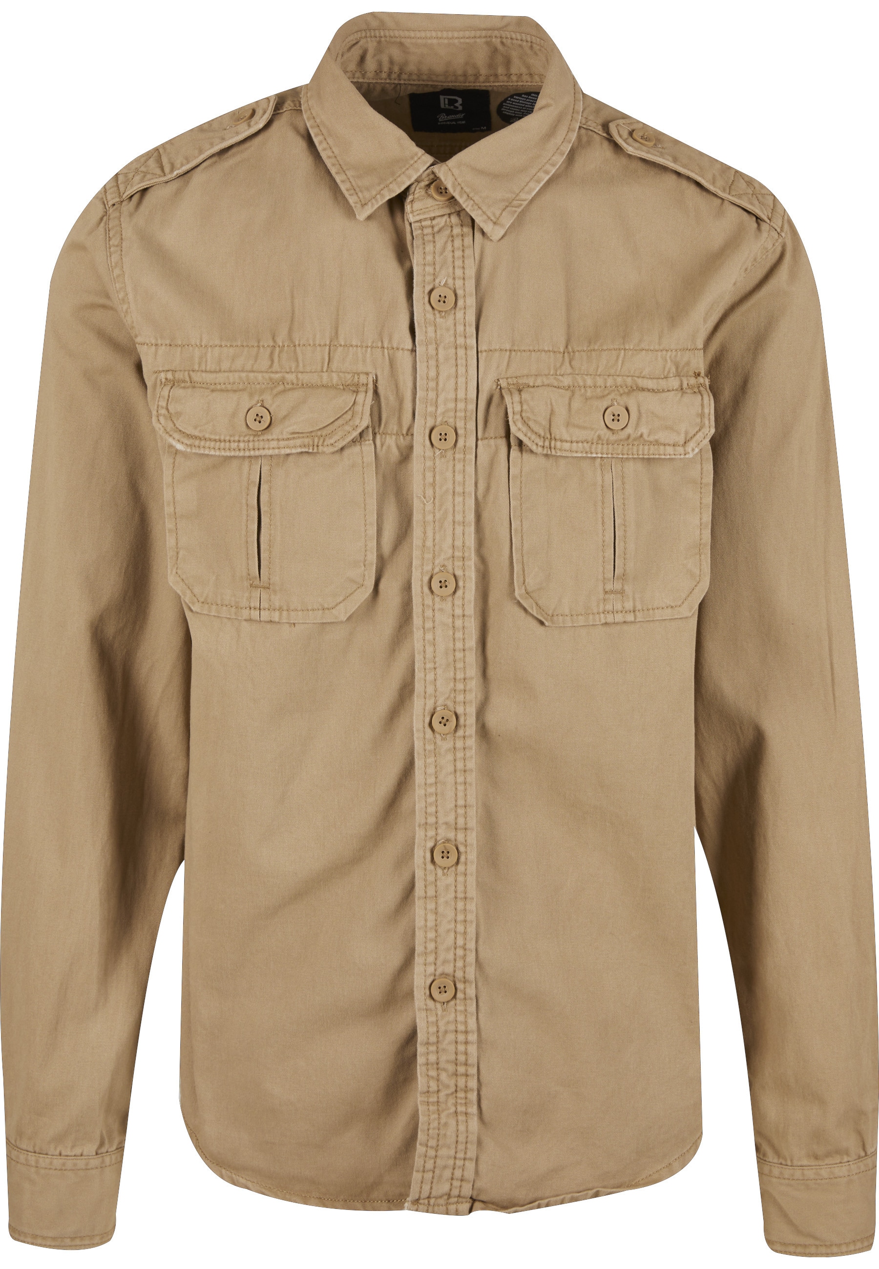 Brandit Langarmhemd "Brandit Herren Vintage Shirt" 1 Stk. günstig online kaufen