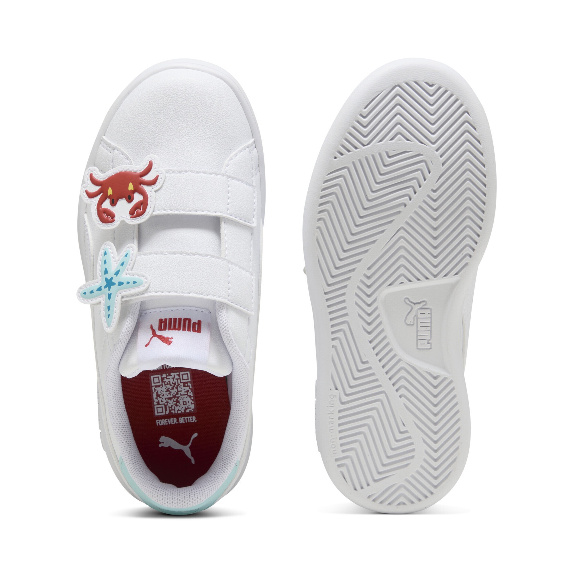 PUMA Sneaker »PUMA Smash 3.0 Badges Sneakers Mädchen«