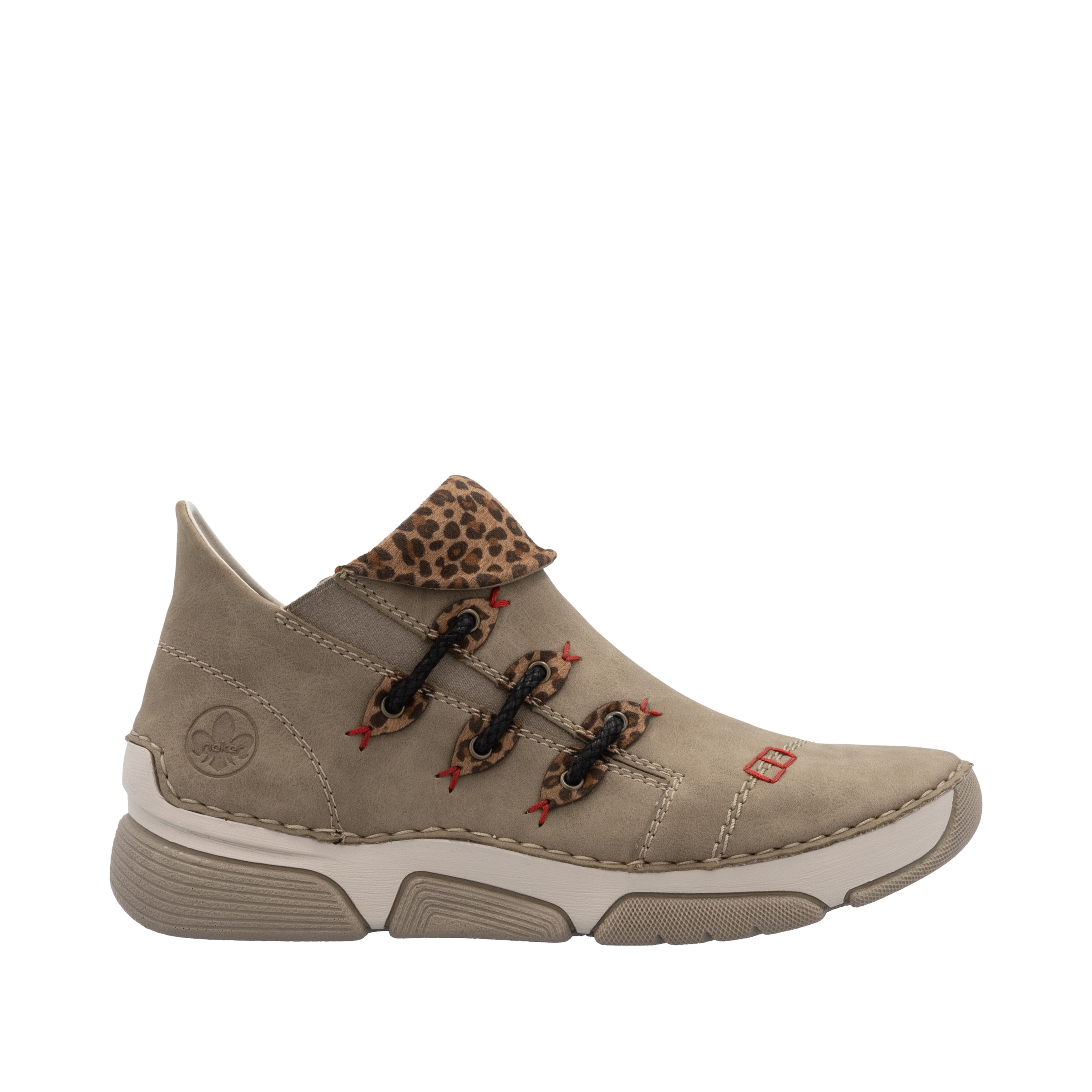 Rieker Sneakerboots, Schlupfboots, Stiefelette, High Top Sneaker mit Innenreißverschluss