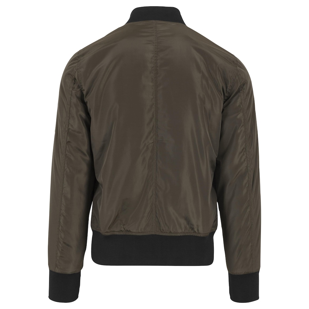 URBAN CLASSICS Allwetterjacke »Urban Classics Herren 2-Tone Bomber Jacket«, (1 St.), ohne Kapuze