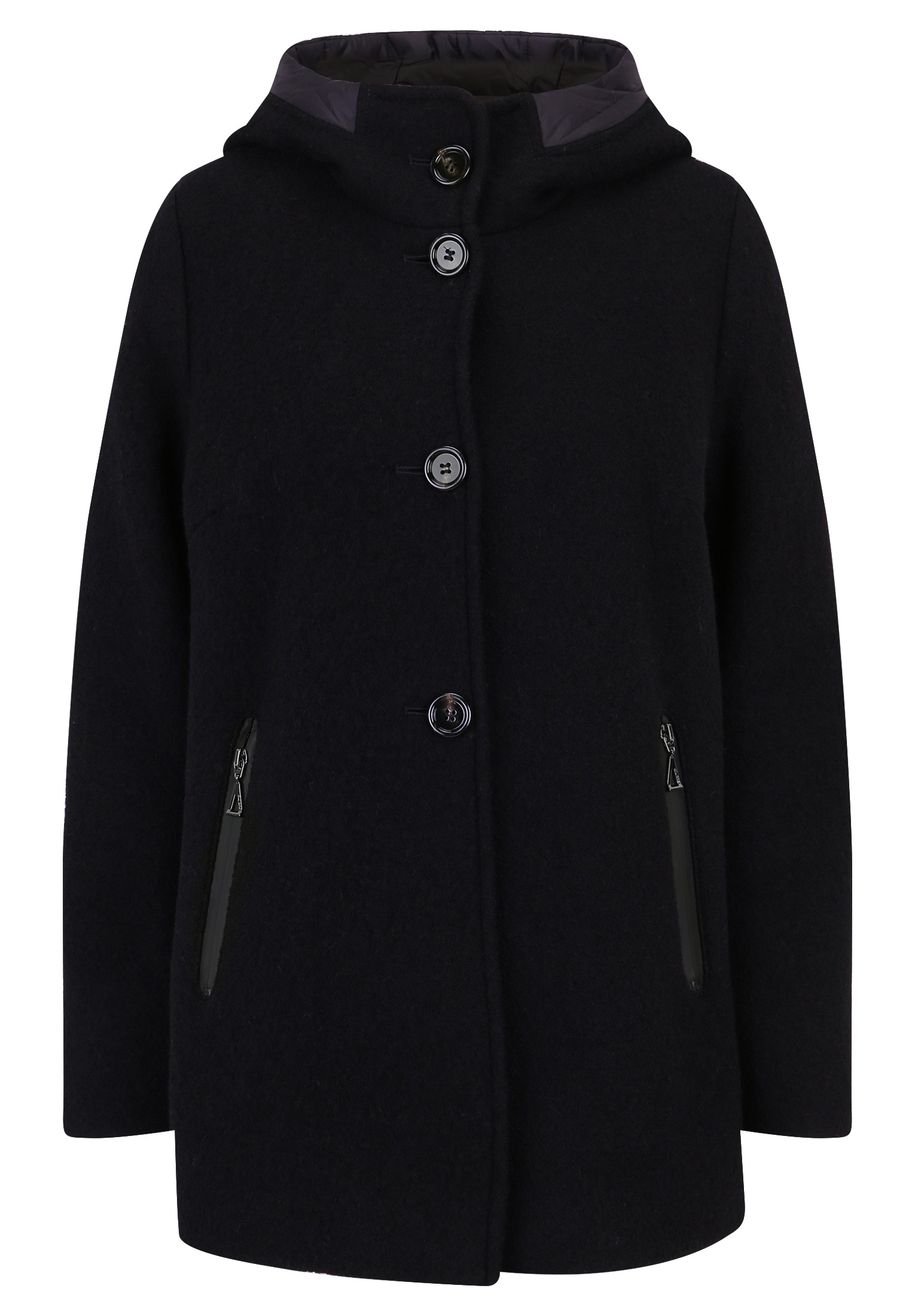 Gil Bret Wolljacke "Damen Wolljacke mit Kapuze" mit Kapuze günstig online kaufen