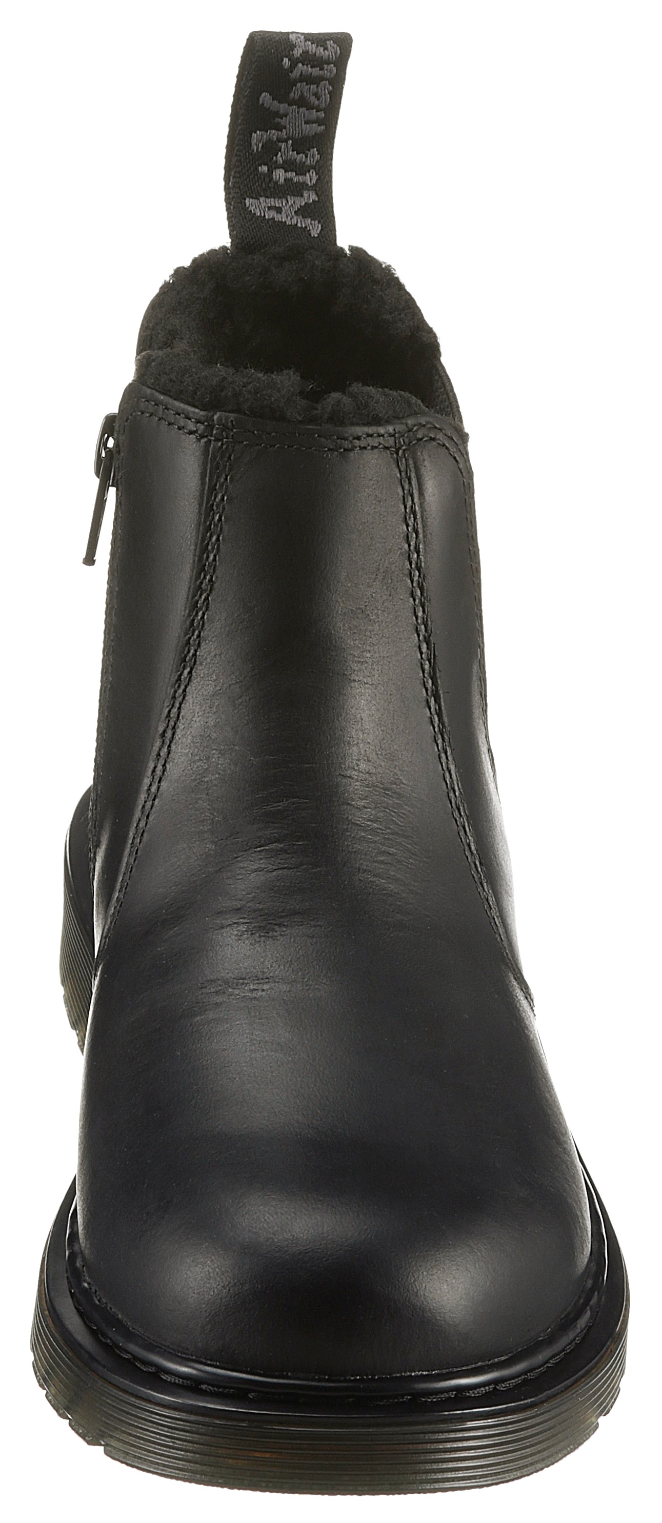 Winterboots DR. MARTENS "2976", Mädchen, Gr. 32, schwarz, Elastischer Einsatz, Leder, Schuhe Winterboots, mit zusätzlichem Innen-Reißverschluss 3