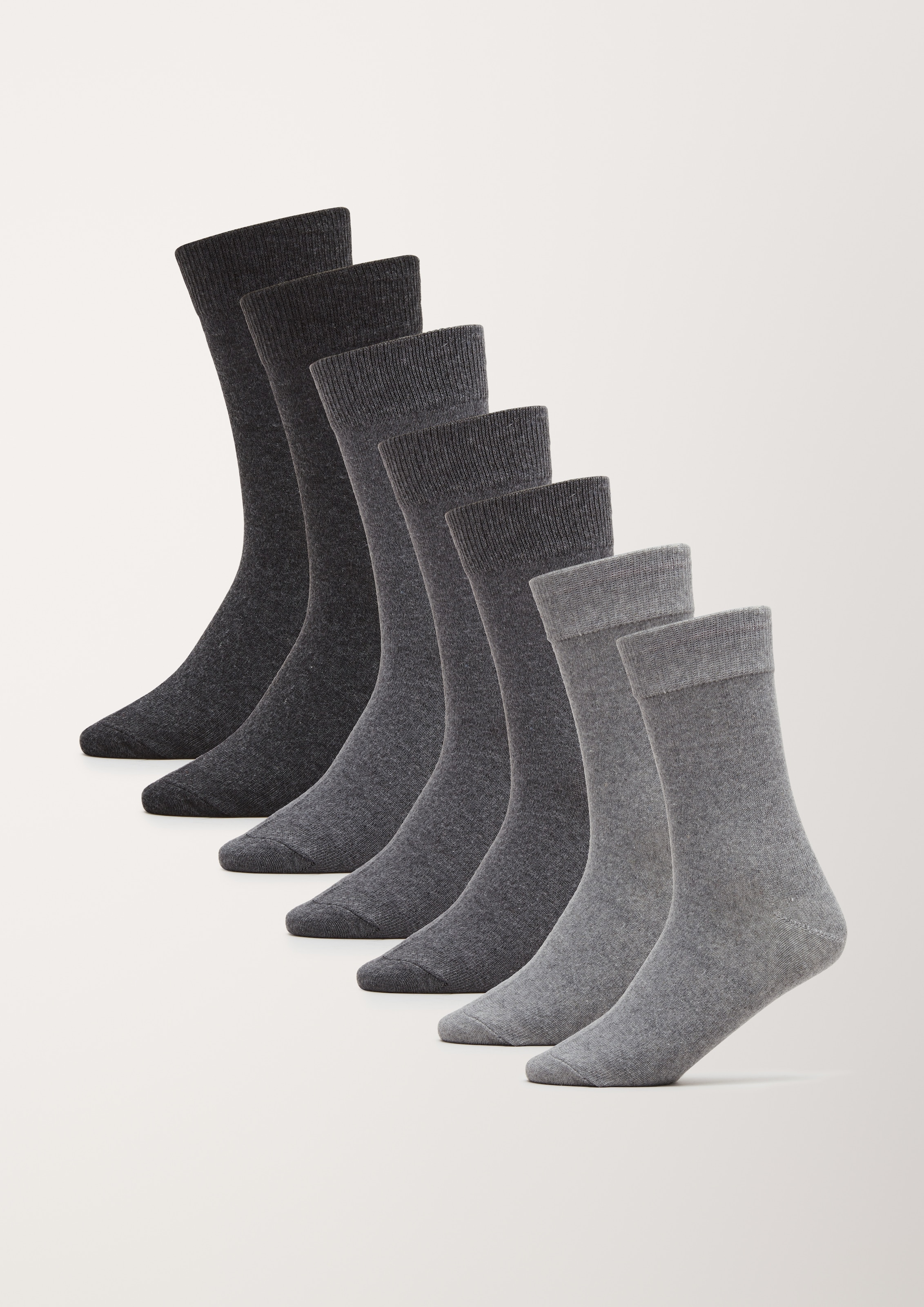 s.Oliver Sneakersocken "essentials", (7er Pack), mit nahtlosem Zehenbereich günstig online kaufen