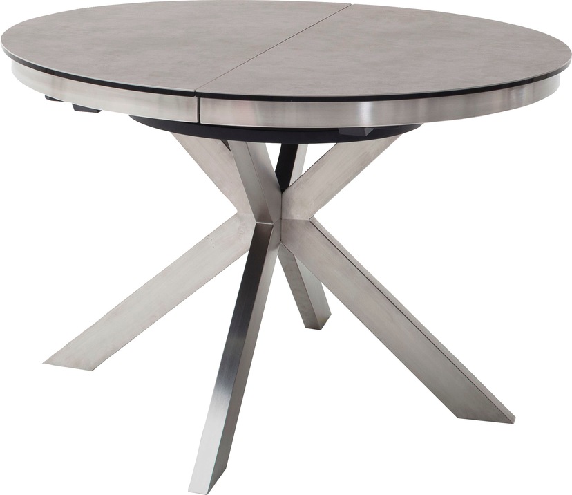 MCA furniture Esstisch »Winnipeg«, Tisch rund ausziehbar, Glas Keramik mit  Synchronauszug kaufen | BAUR | Esstische