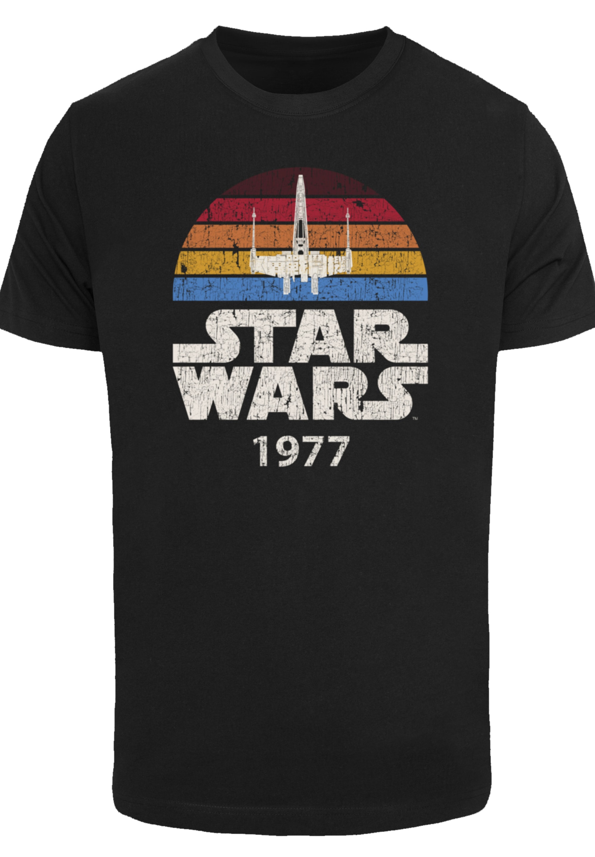 T«, »Star Trip | BAUR T-Shirt 1977 F4NT4STIC ▷ Qualität X-Wing bestellen Premium Wars
