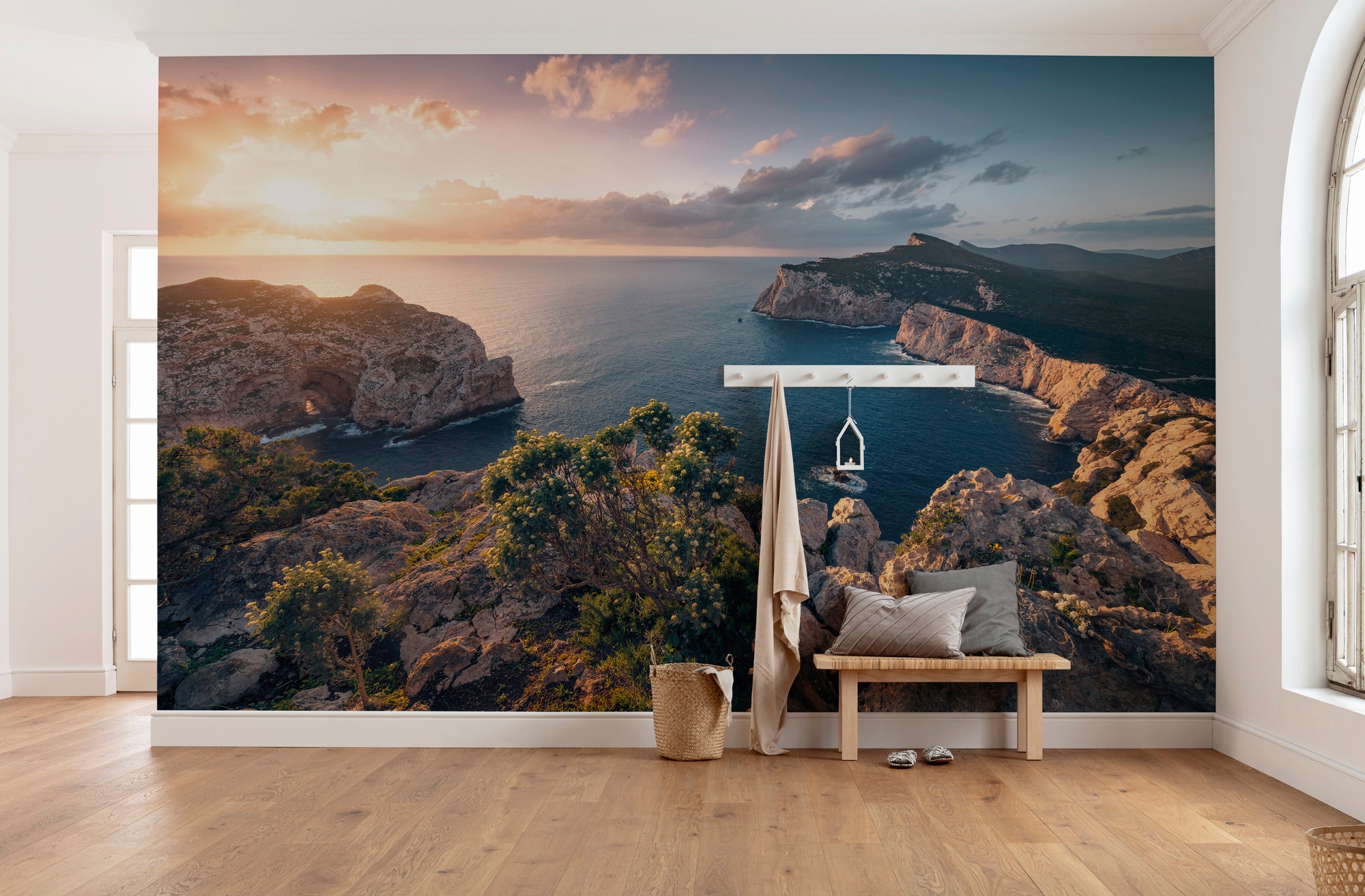 Komar Vliestapete »Mediterranes Spektakel«, 450x280 cm (Breite x Höhe),  Wohnzimmer, Schlafzimmer auf Raten | BAUR