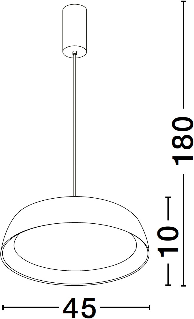 Nova Luce Pendelleuchte »SIGI«, 1 flammig
