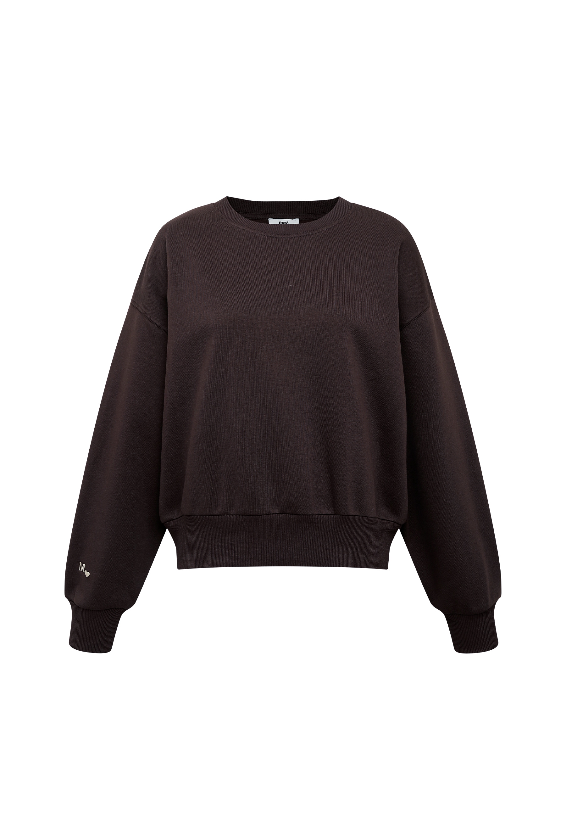 Mavi Rundhalspullover »CREW NECK SWEATSHIRT« Sweatshirt cropped