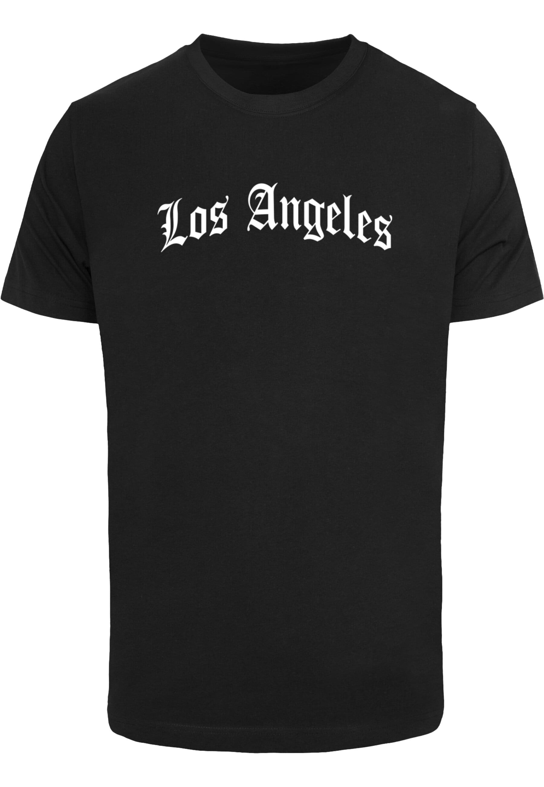 MisterTee T-Shirt "MisterTee Herren Los Angeles Wording Tee" 1 Stk. tlg. günstig online kaufen