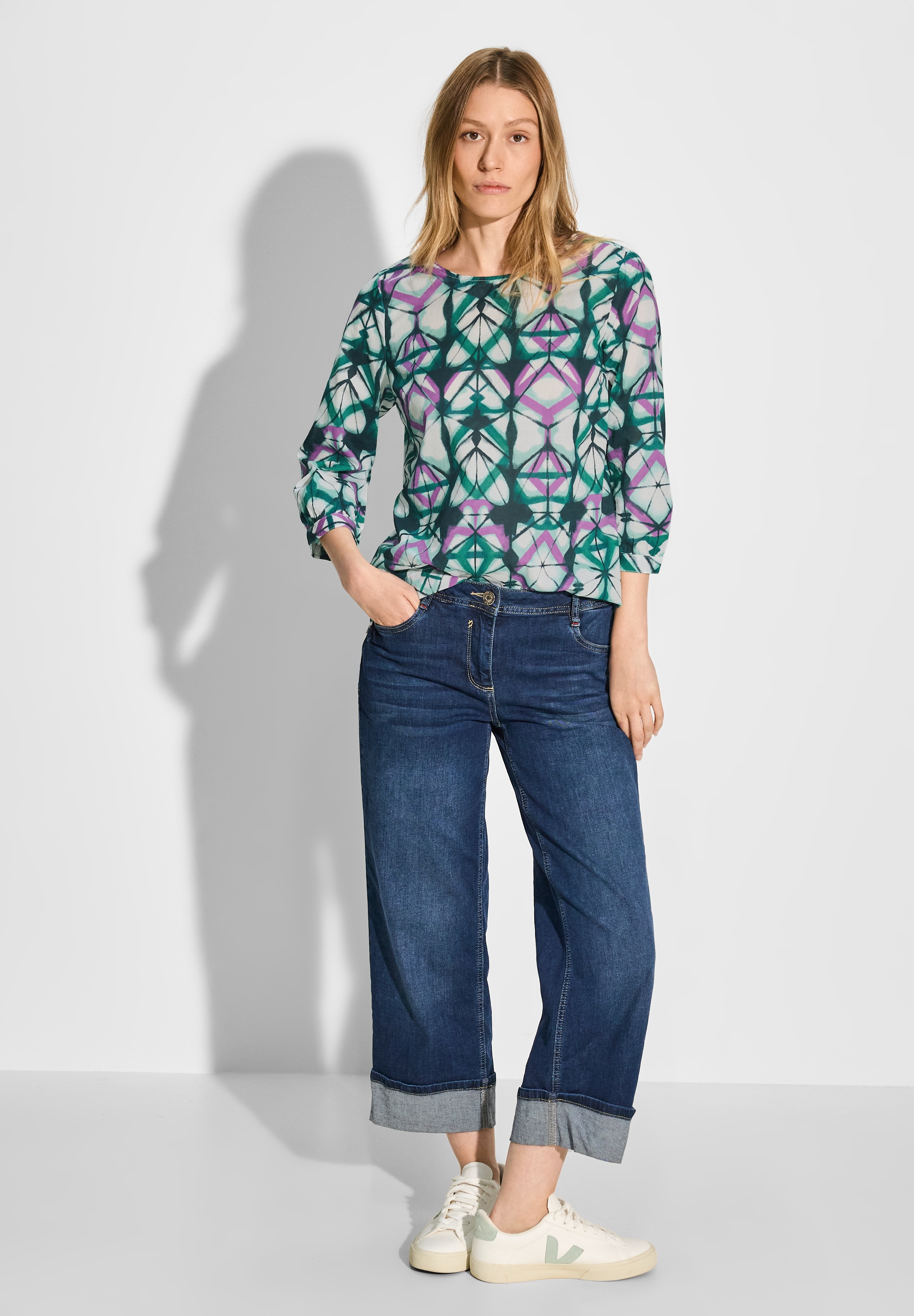 Cecil Shirtbluse, mit 3/4 Ärmeln