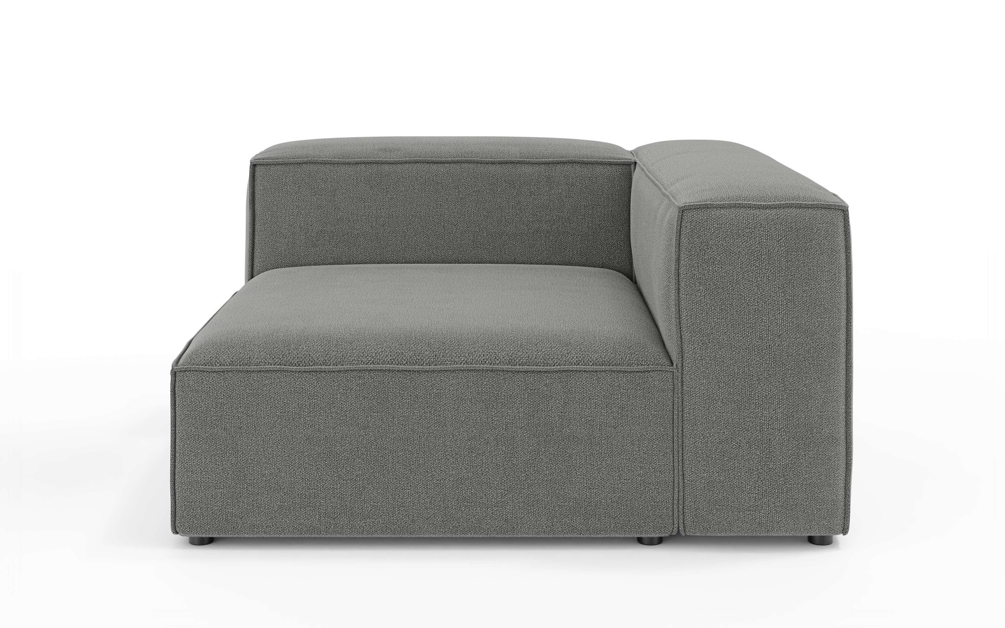 INOSIGN Ottomane »HAILY links/rechts bestellbar, Loungemöbel, Maße B/T/H: 130/130/72 cm«, als Modul oder separat verwendbar, für individuelle Zusammenstellung