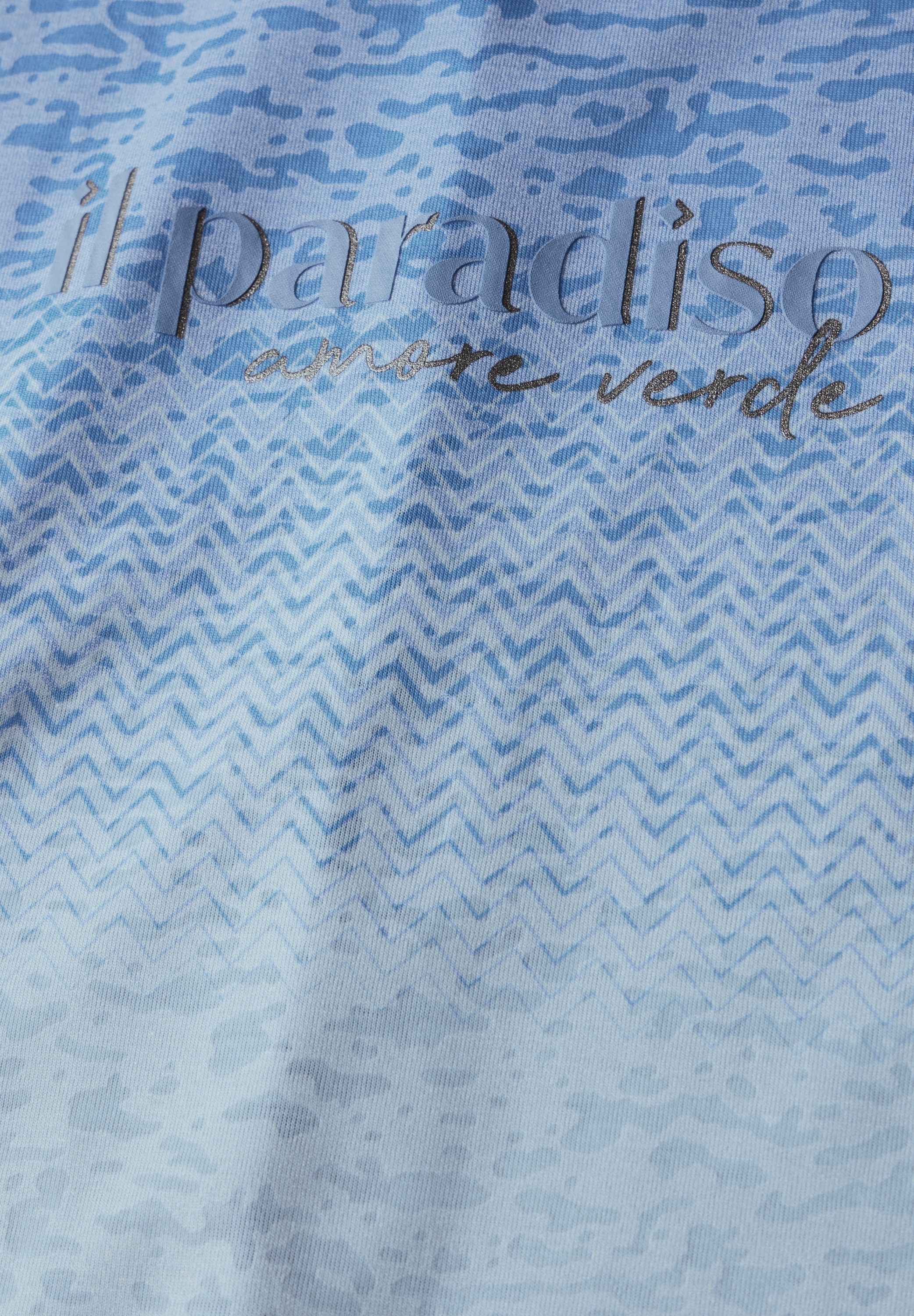 Cecil Print-Shirt, mit U-Boot-Ausschnitt