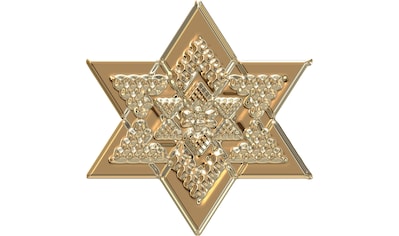Wandtattoo »Metallic Star Goldoptik Stern«