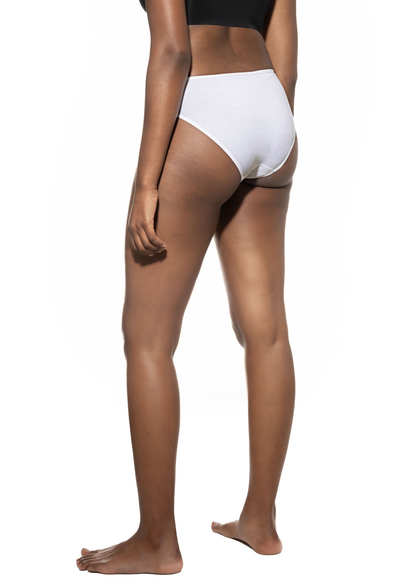 Thumbnail - Mey Jazz-Pants Slips "Cotton Pure", Hoher, hüftiger Sitz, weiche Beinabschlüsse