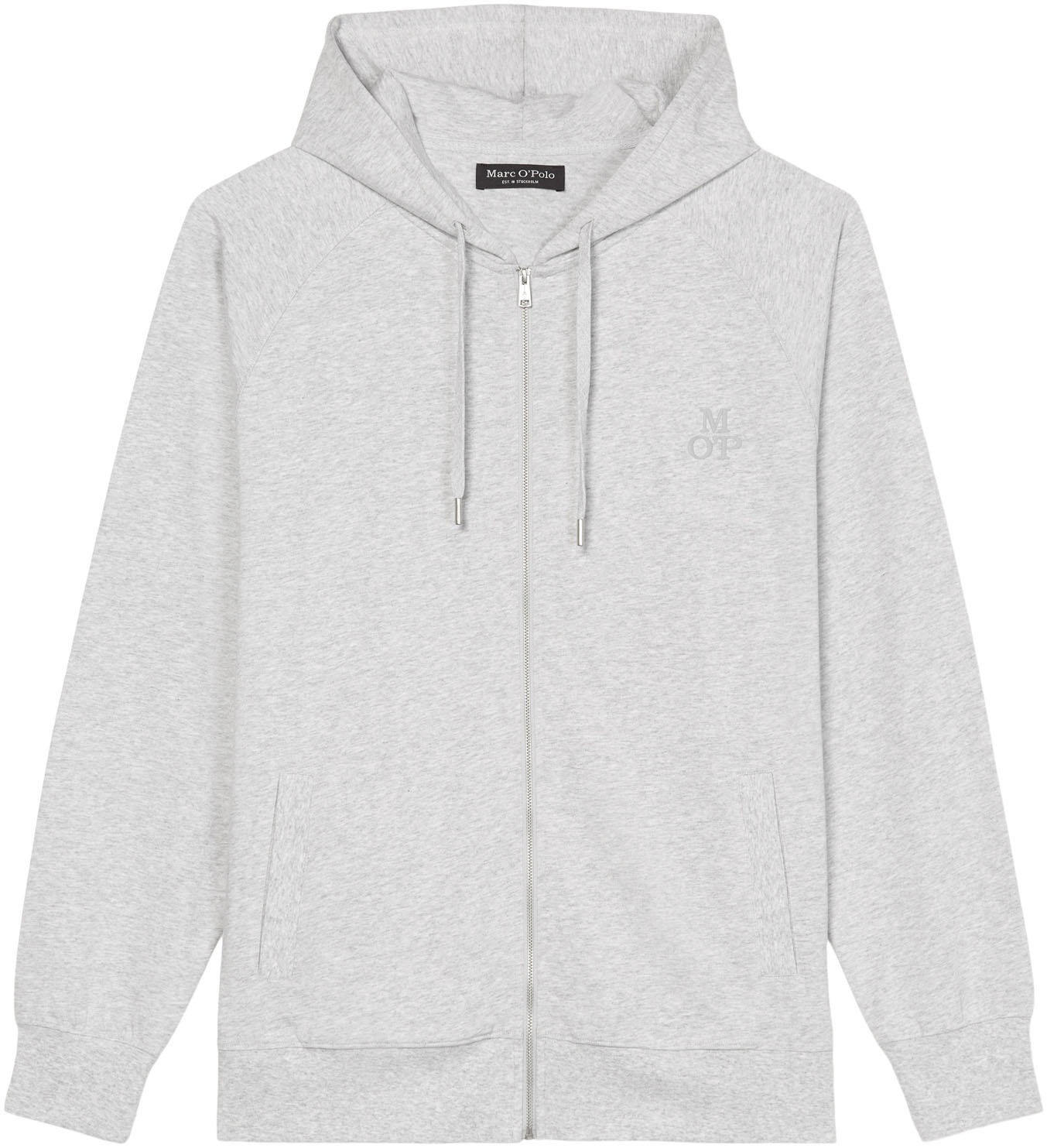 Marc OPolo Sweatjacke "Heavy Jersey", mit dezentem Logodruck günstig online kaufen