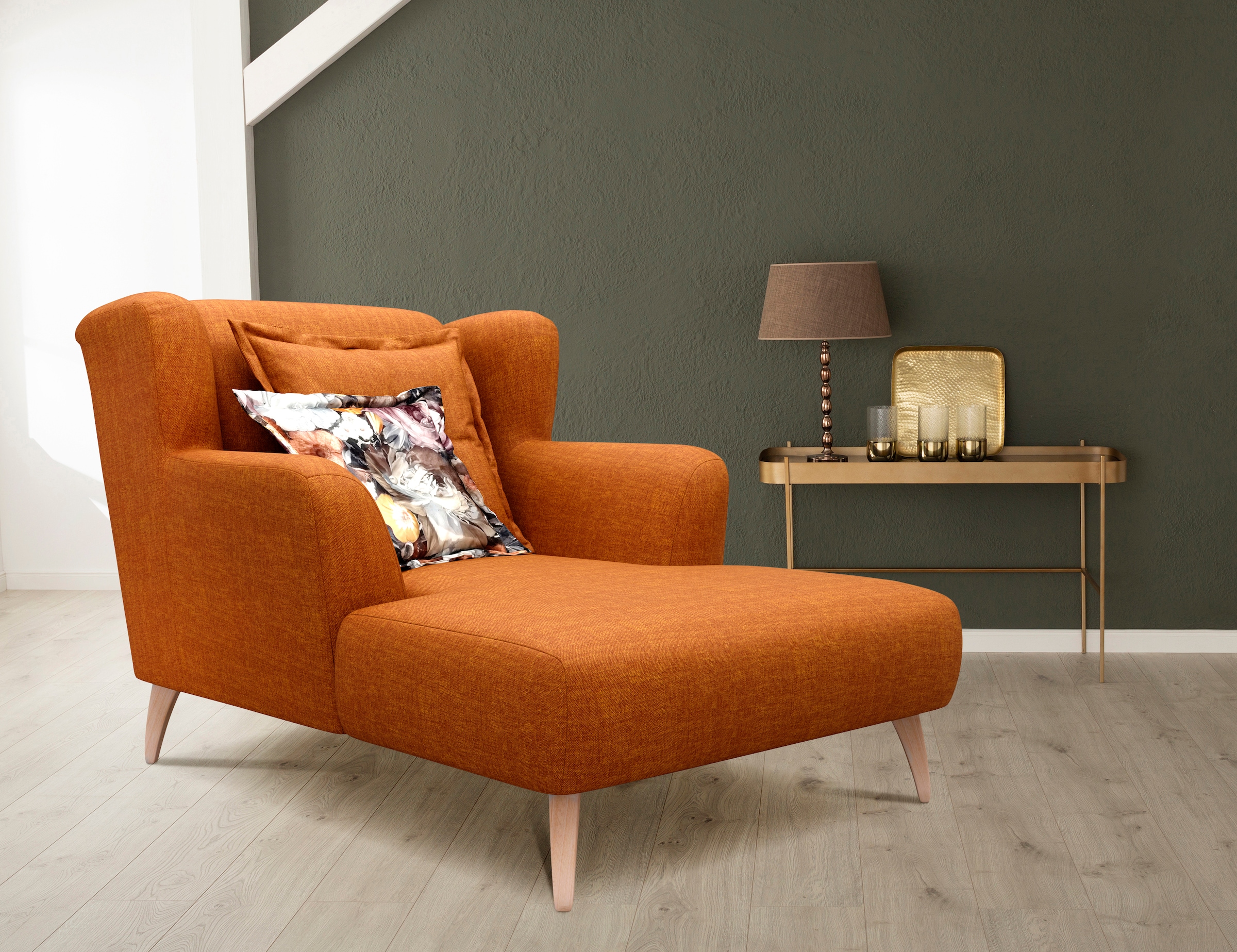 Home affaire Loveseat "Baggio Kuschel Mega Lounge Big Sessel" günstig online kaufen