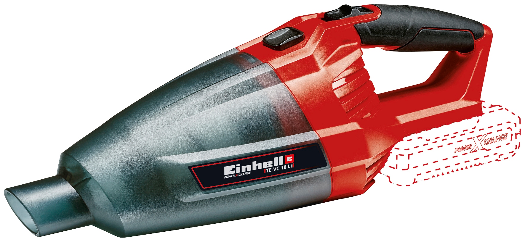 Einhell Akku-Handstaubsauger »TE-VC 18 Li-Solo«, Power X-Change, ohne Akku & Ladegerät