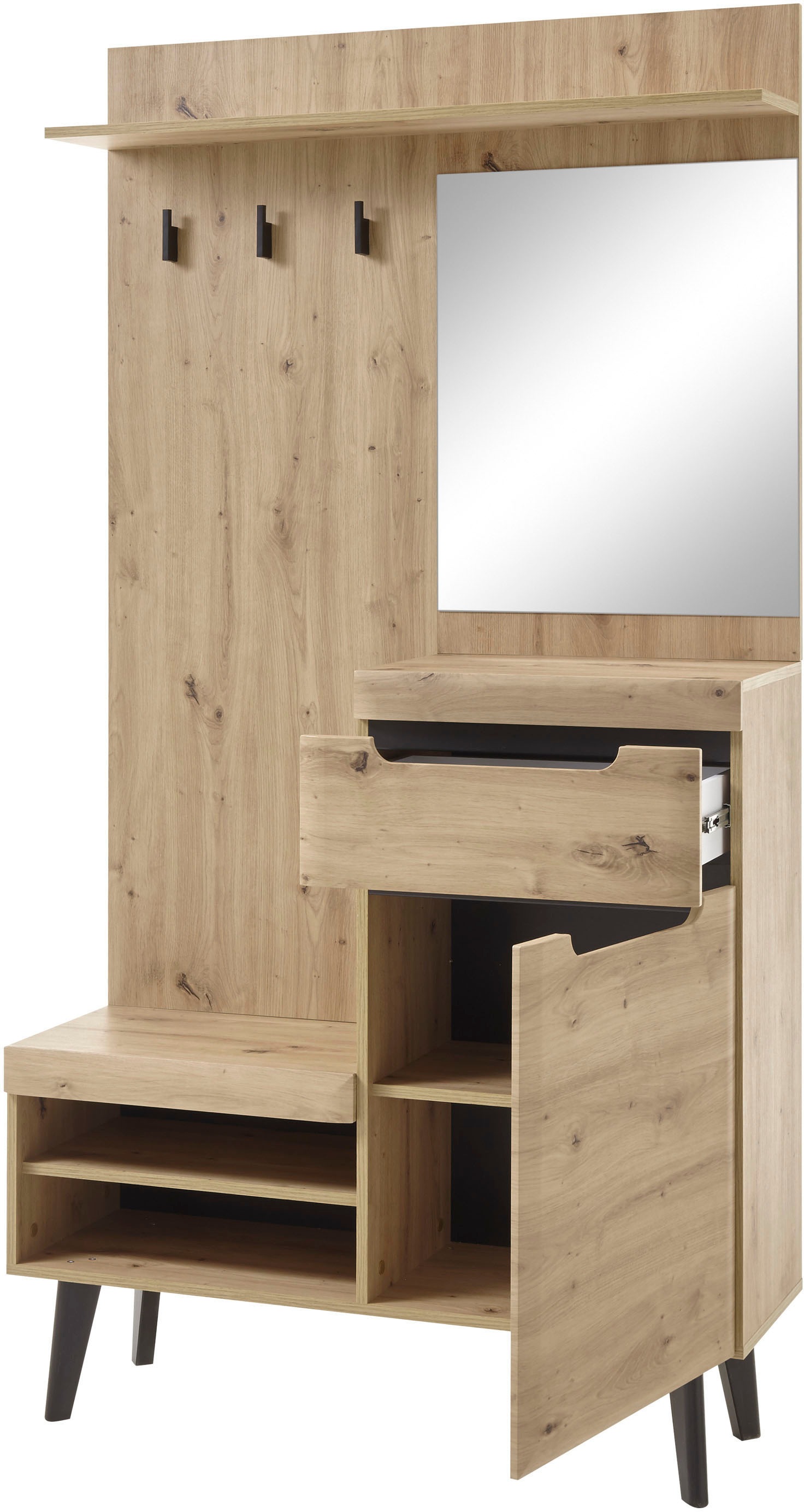 Home affaire Garderoben-Set "Torge" Set, 2 Stk. tlg. günstig online kaufen