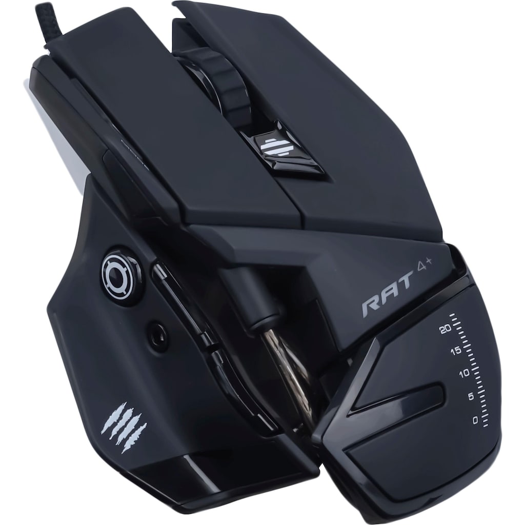 Mad Catz Gaming-Maus »R.A.T. 4+«, kabelgebunden