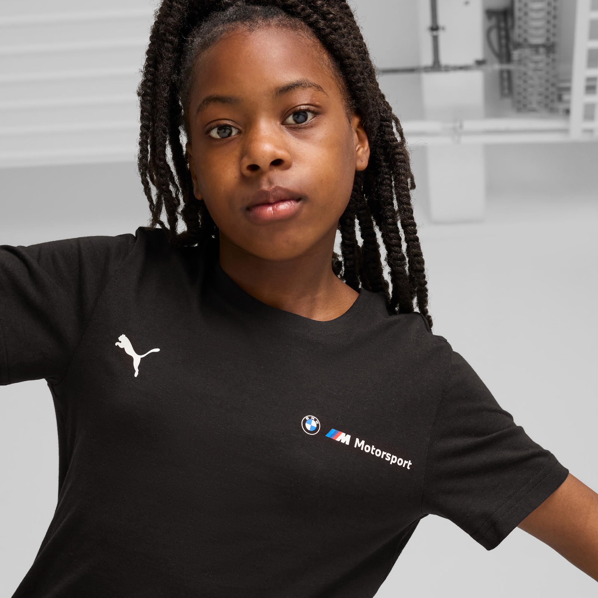 PUMA T-Shirt »BMW MMS KIDS ESS LOGO TEE 2«