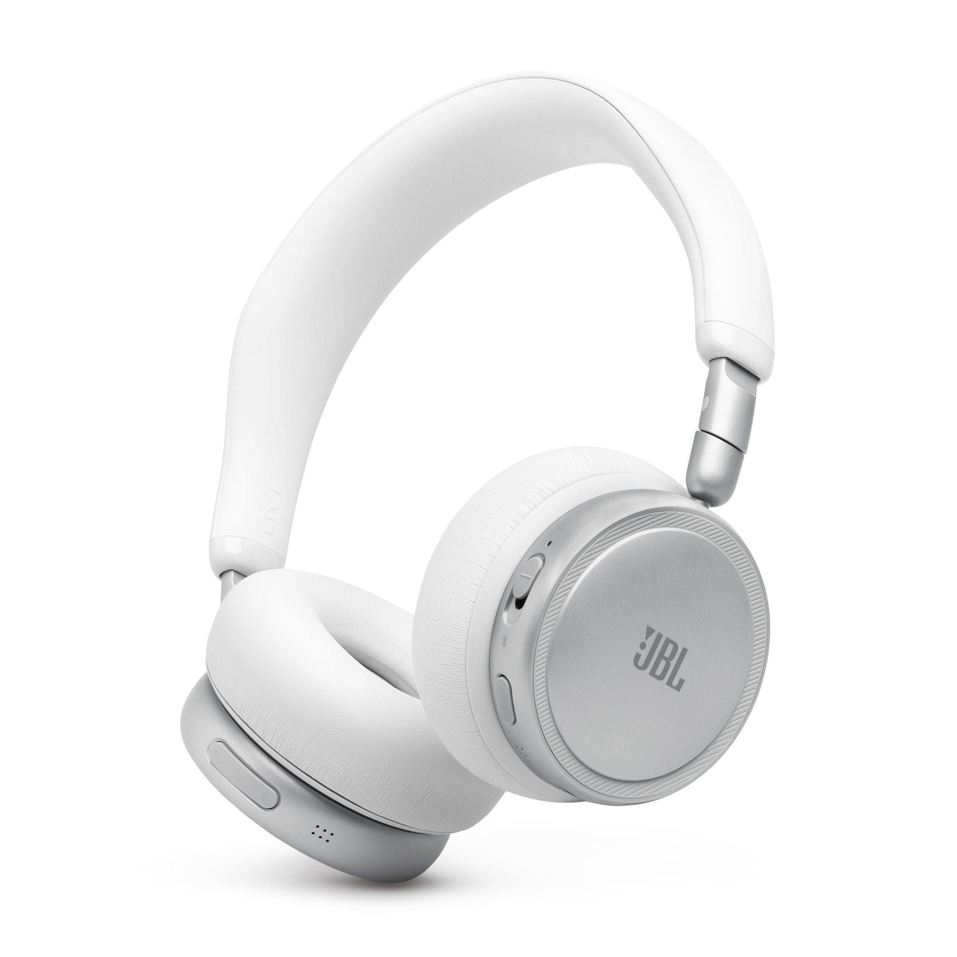 "JBL On-Ear-Kopfhörer ""LIVE 680NC"", weiß, B:21cm H:5cm T:22,5cm, Kopfhörer, Kabelloser On-Ear-Kopfhörer mit Noise-Cancelling"