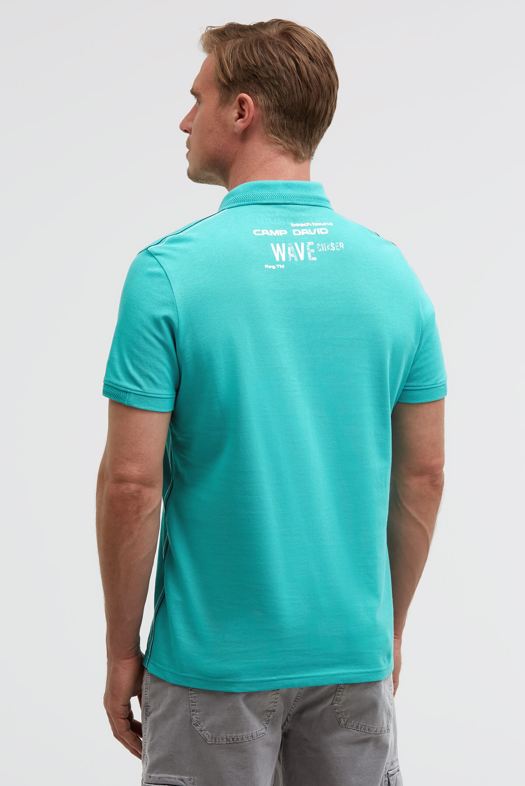 CAMP DAVID Poloshirt aus Baumwolle